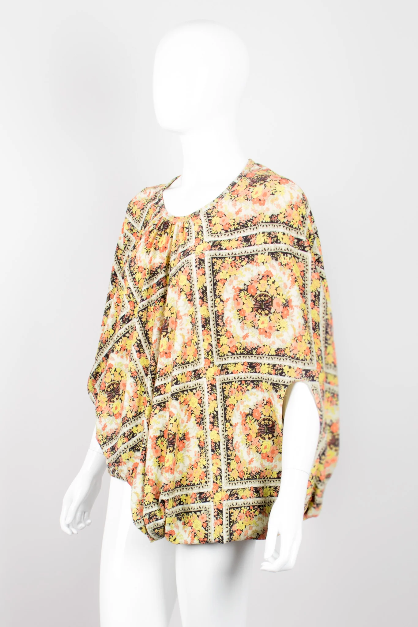 Asymmetrical Floral Tee - Image 4