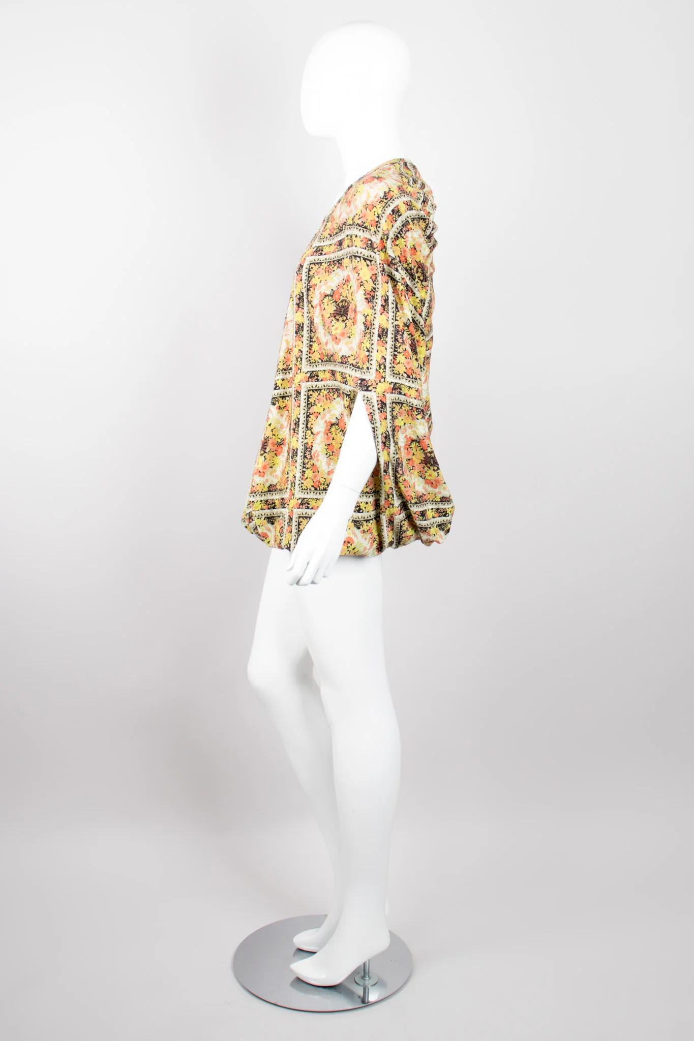 Asymmetrical Floral Tee - Image 5