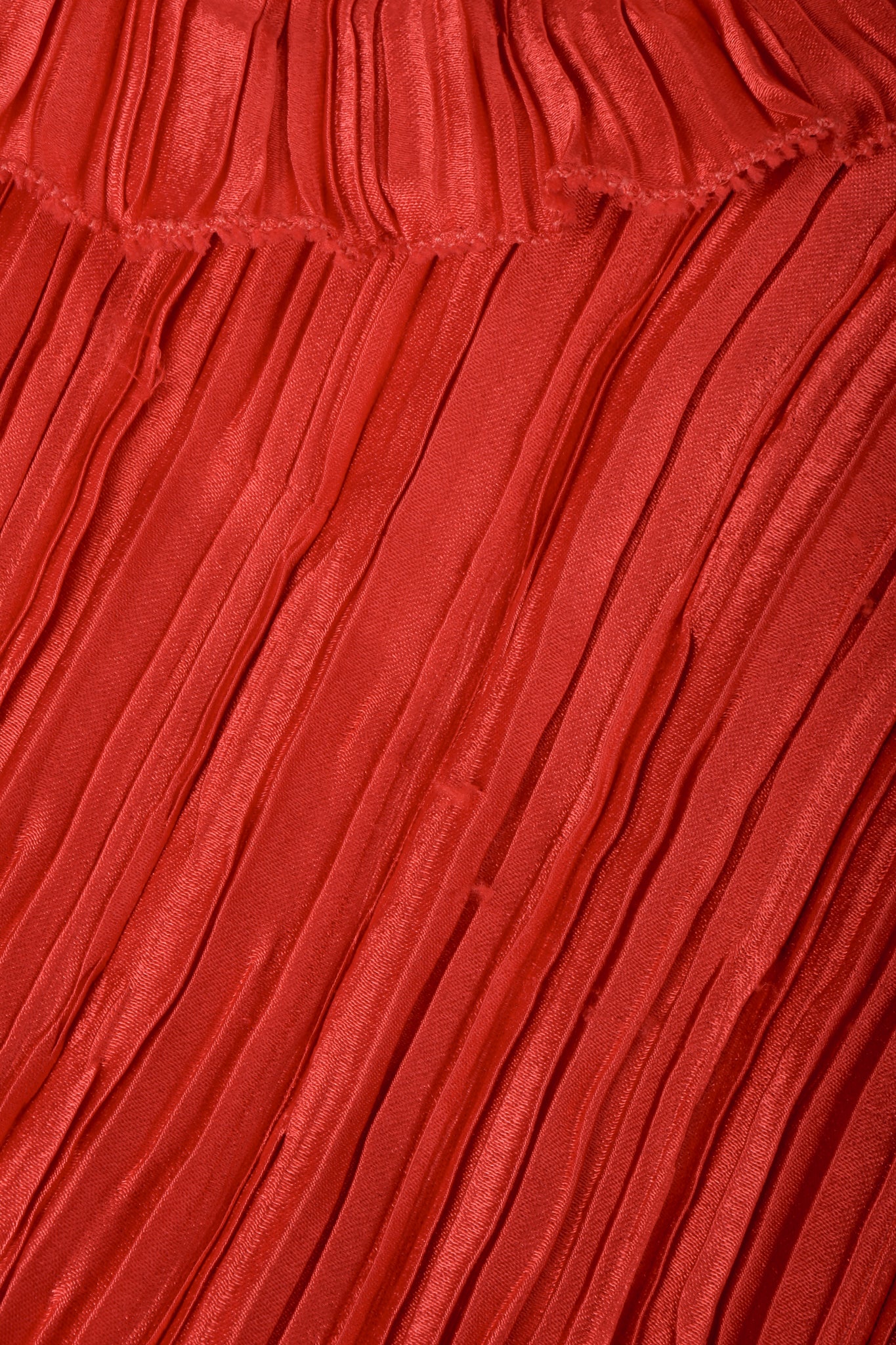 Asymmetrical Ruffle Shoulder Gown - Image 10