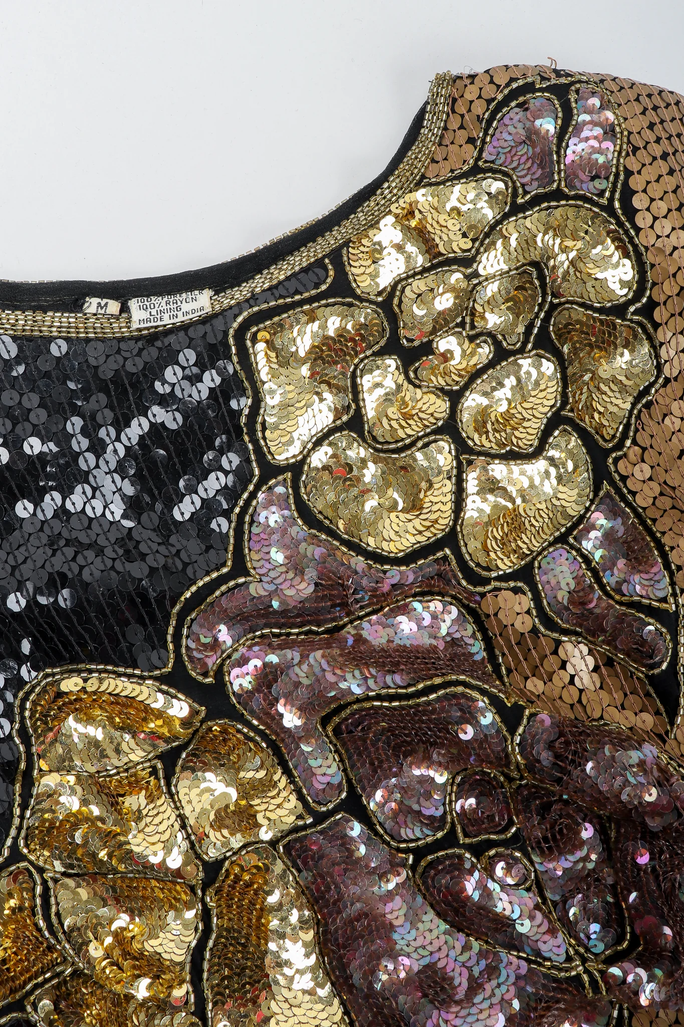 Asymmetrical Sequin Batwing Dress - Image 10
