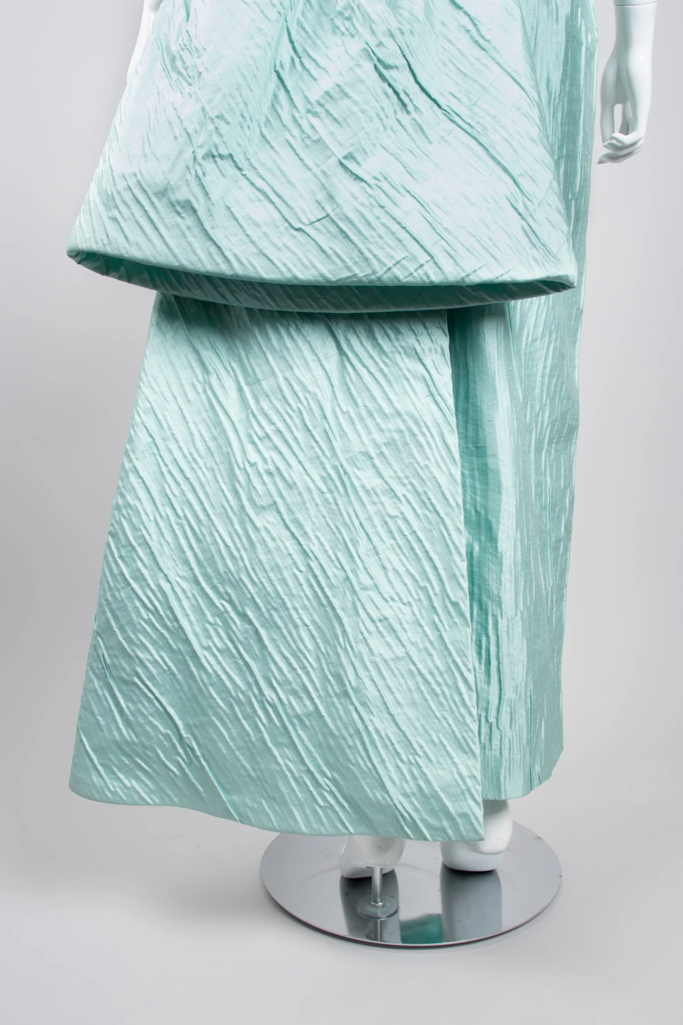 Asymmetrical Side Bustle Gown - Image 11