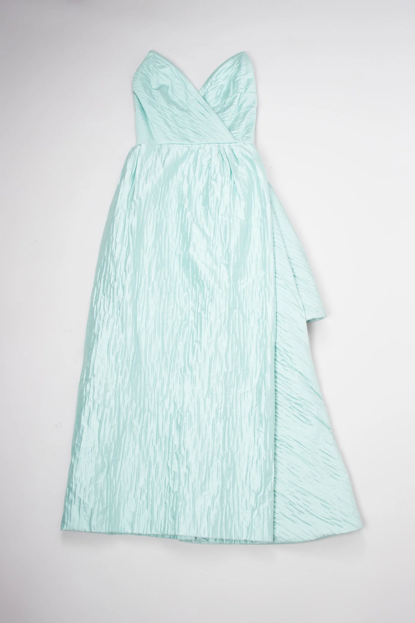 Asymmetrical Side Bustle Gown - Image 12
