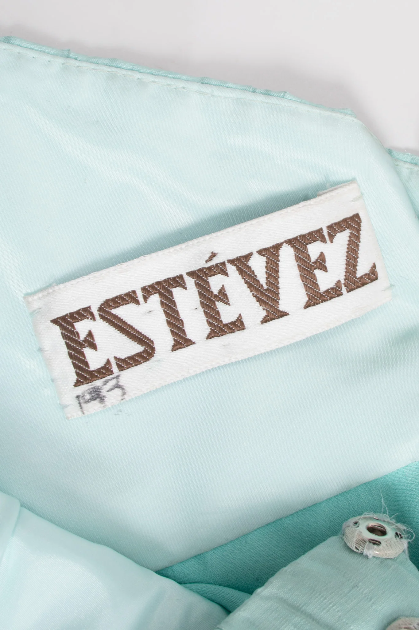 Asymmetrical Side Bustle Gown - Image 14