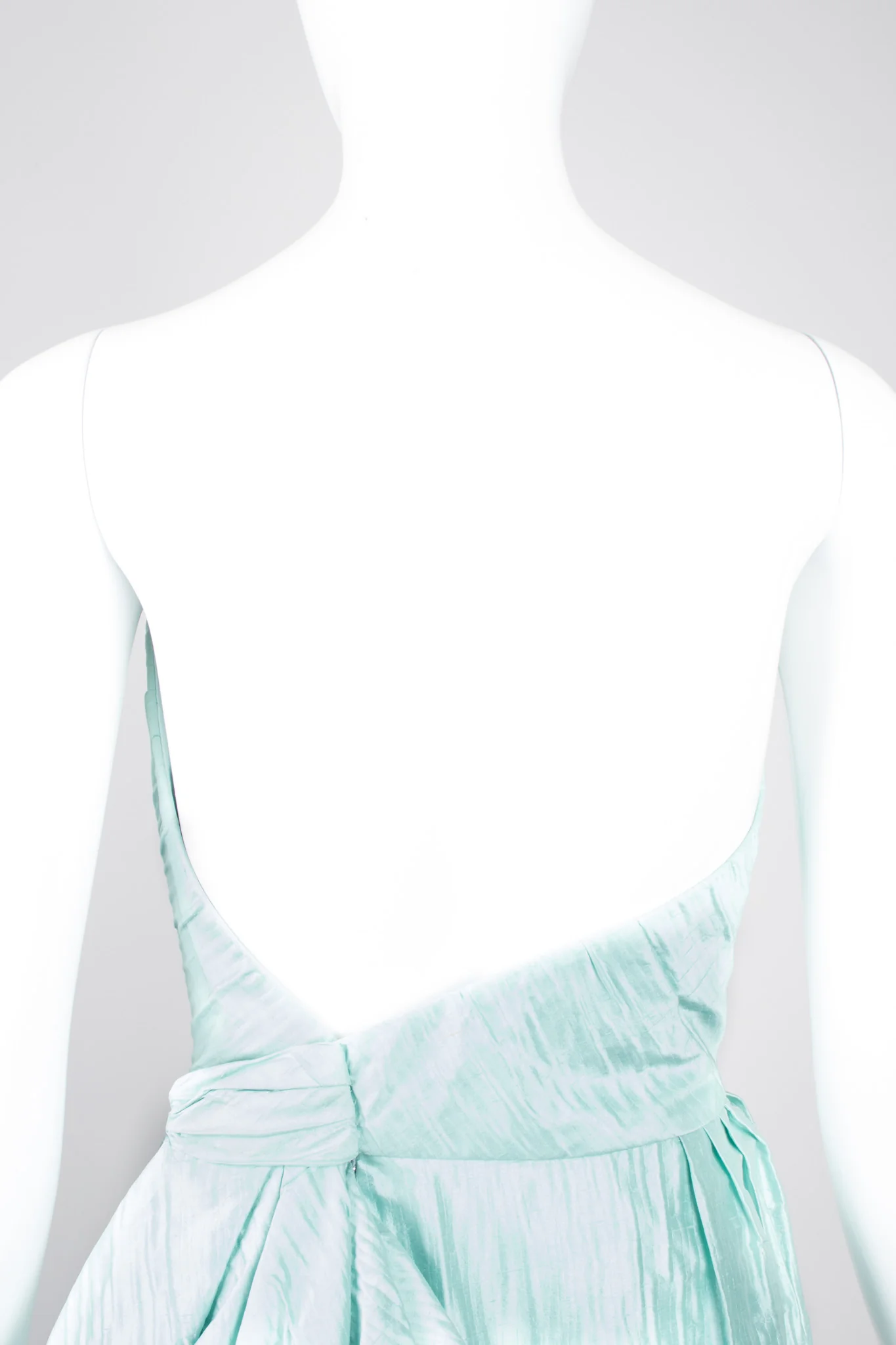 Asymmetrical Side Bustle Gown - Image 7