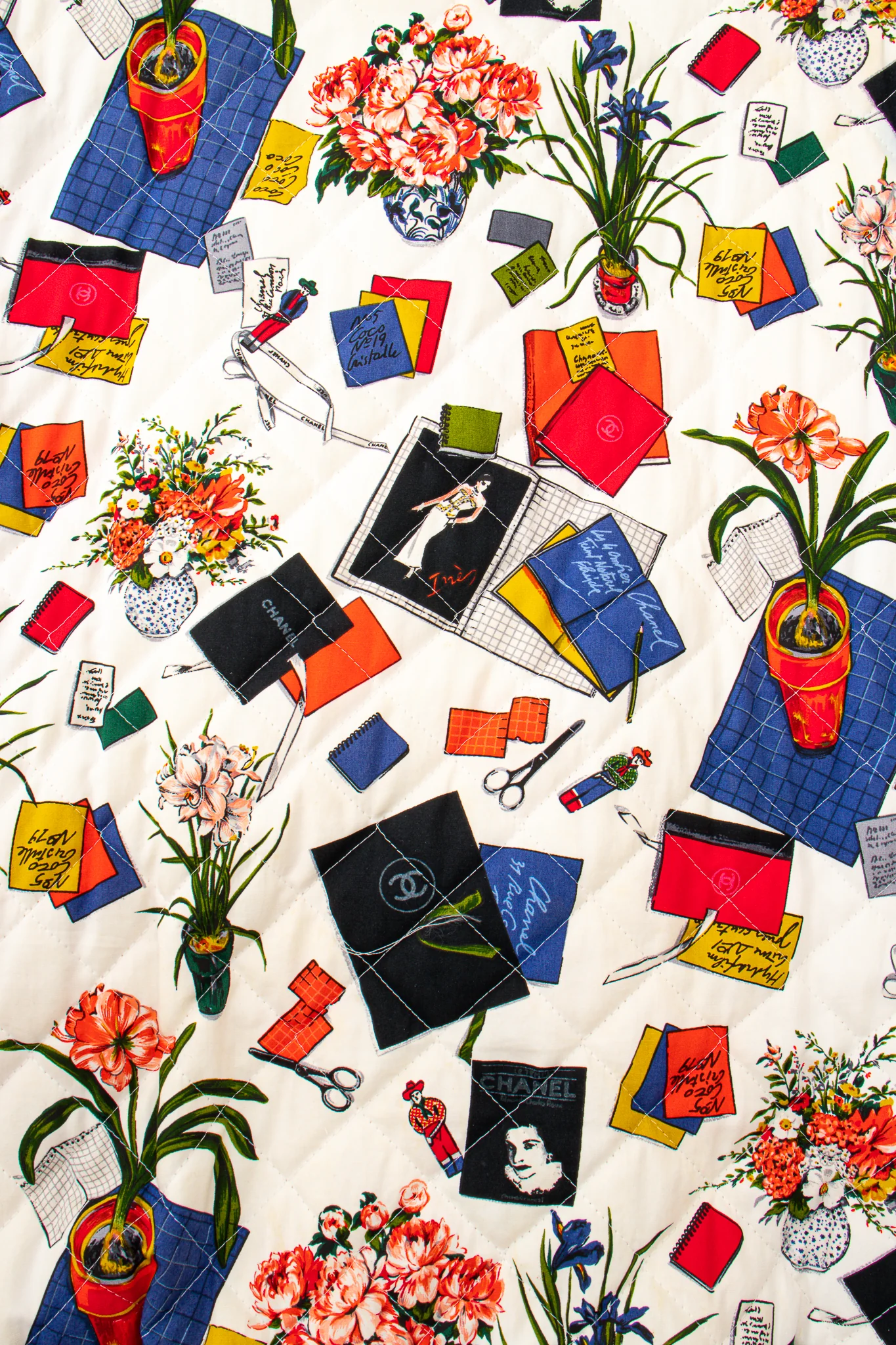 1986 Atelier Sketch Quilted Bomber Jacket - Image 11