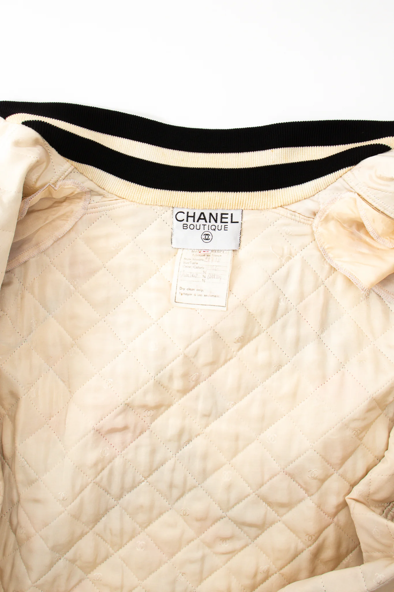 1986 Atelier Sketch Quilted Bomber Jacket - Image 17