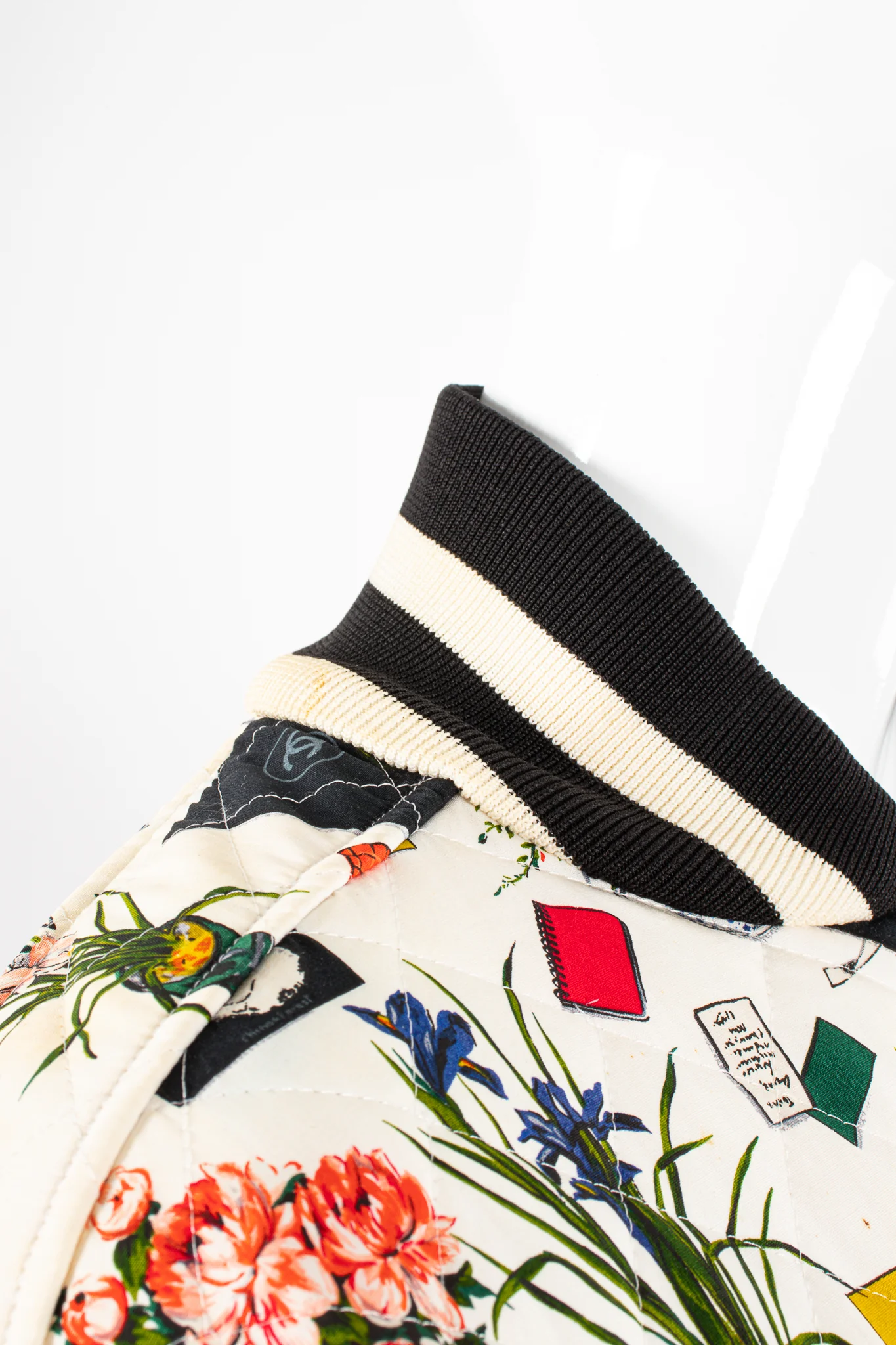 1986 Atelier Sketch Quilted Bomber Jacket - Image 24
