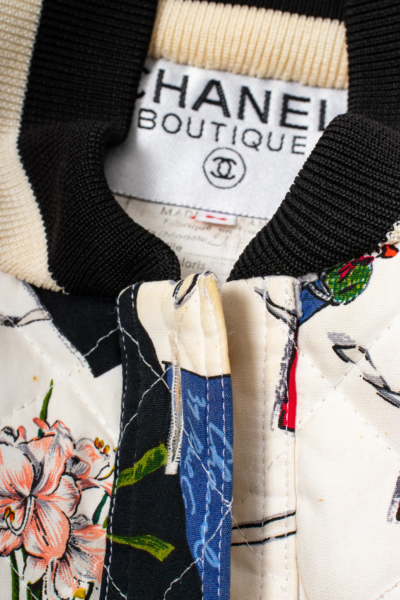 1986 Atelier Sketch Quilted Bomber Jacket - Image 25