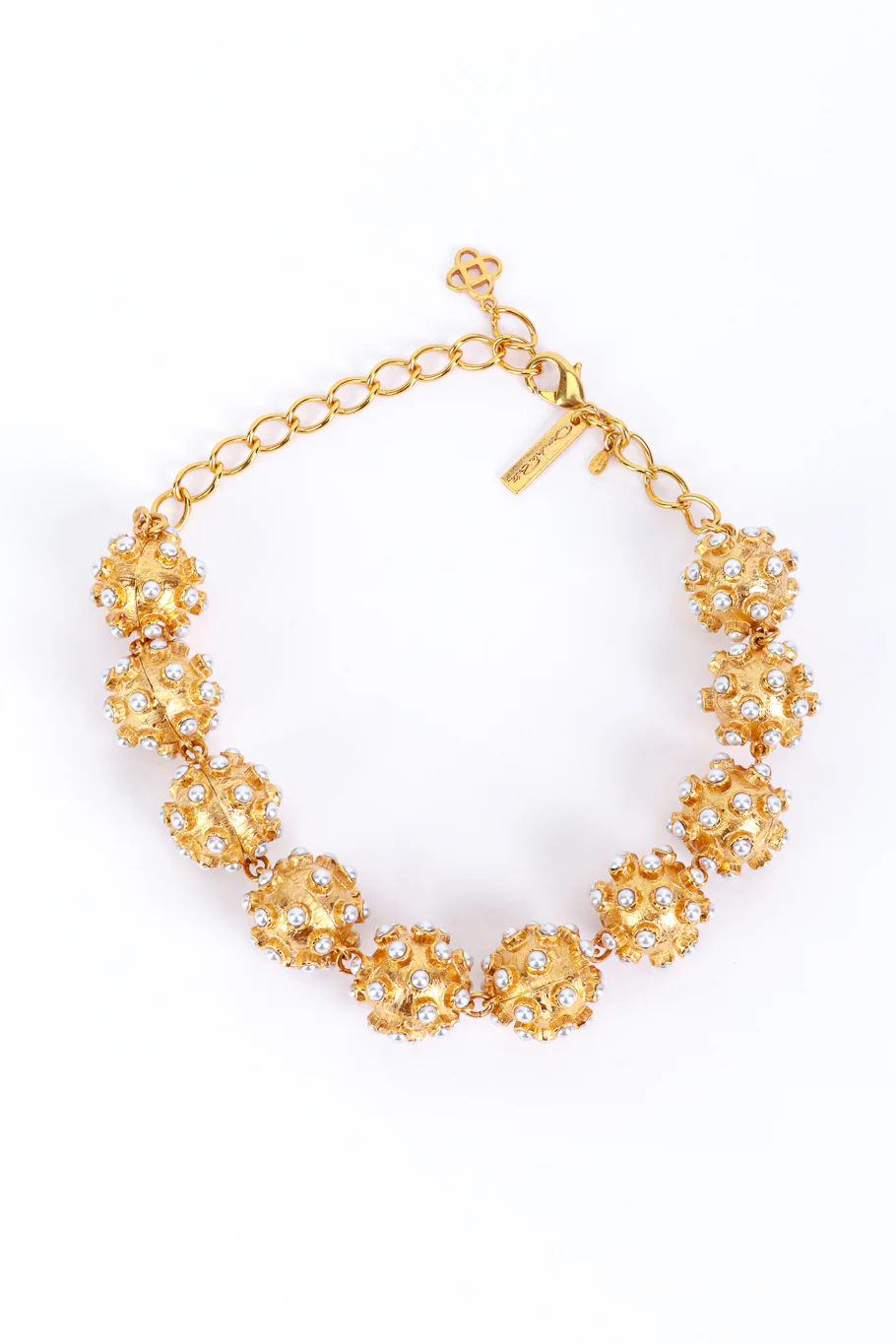 Atomic Ball Collar Necklace