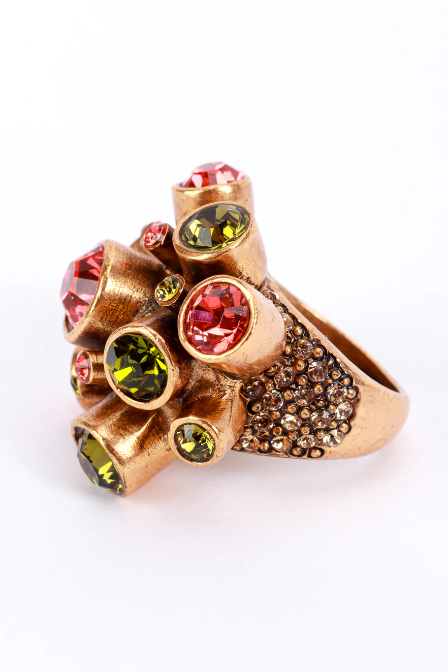 Atomic Crystal Cocktail Ring - Image 3