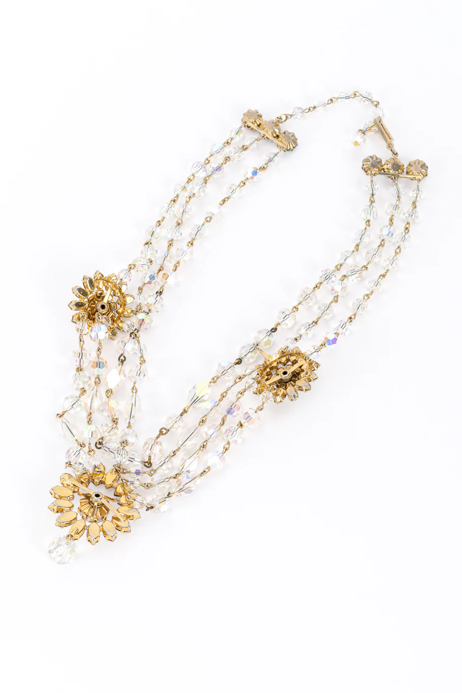 Aurora Crystal Festoon Necklace - Image 6