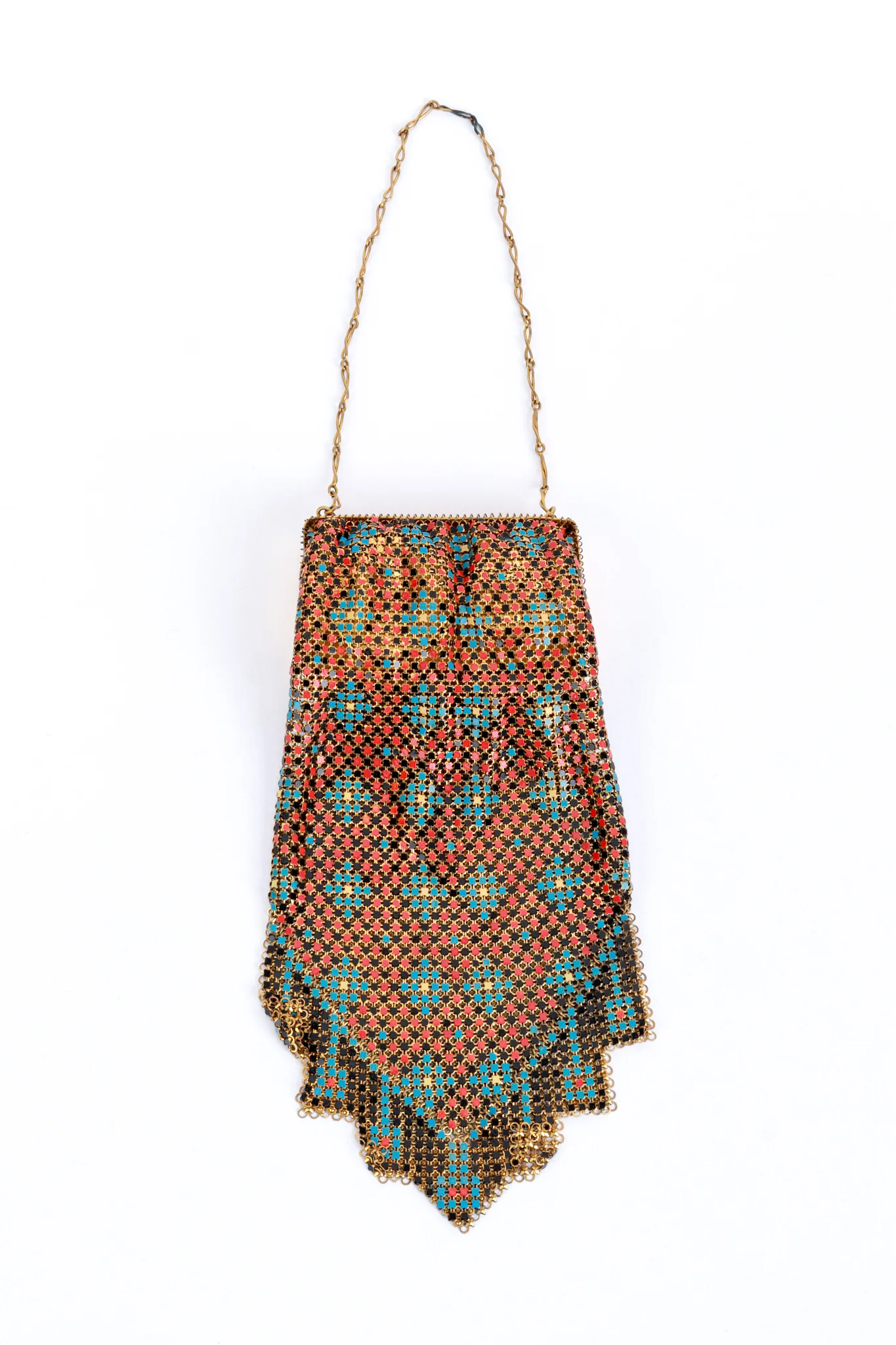 Aztec Metal Mesh Compact Bag - Image 3