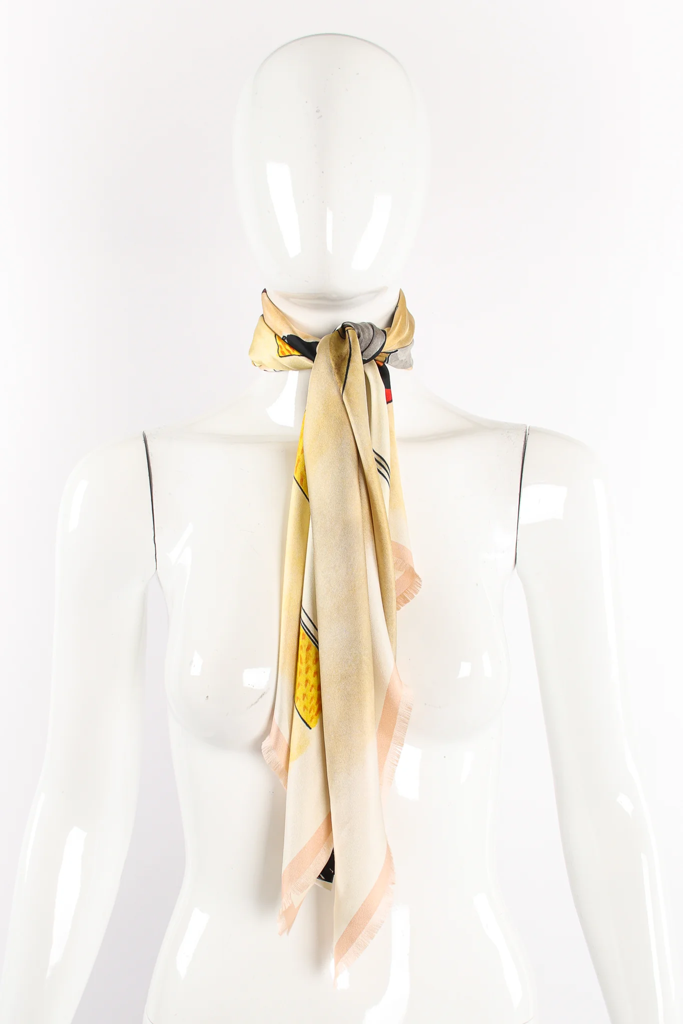 Babar Family Print Silk Scarf - Image 3