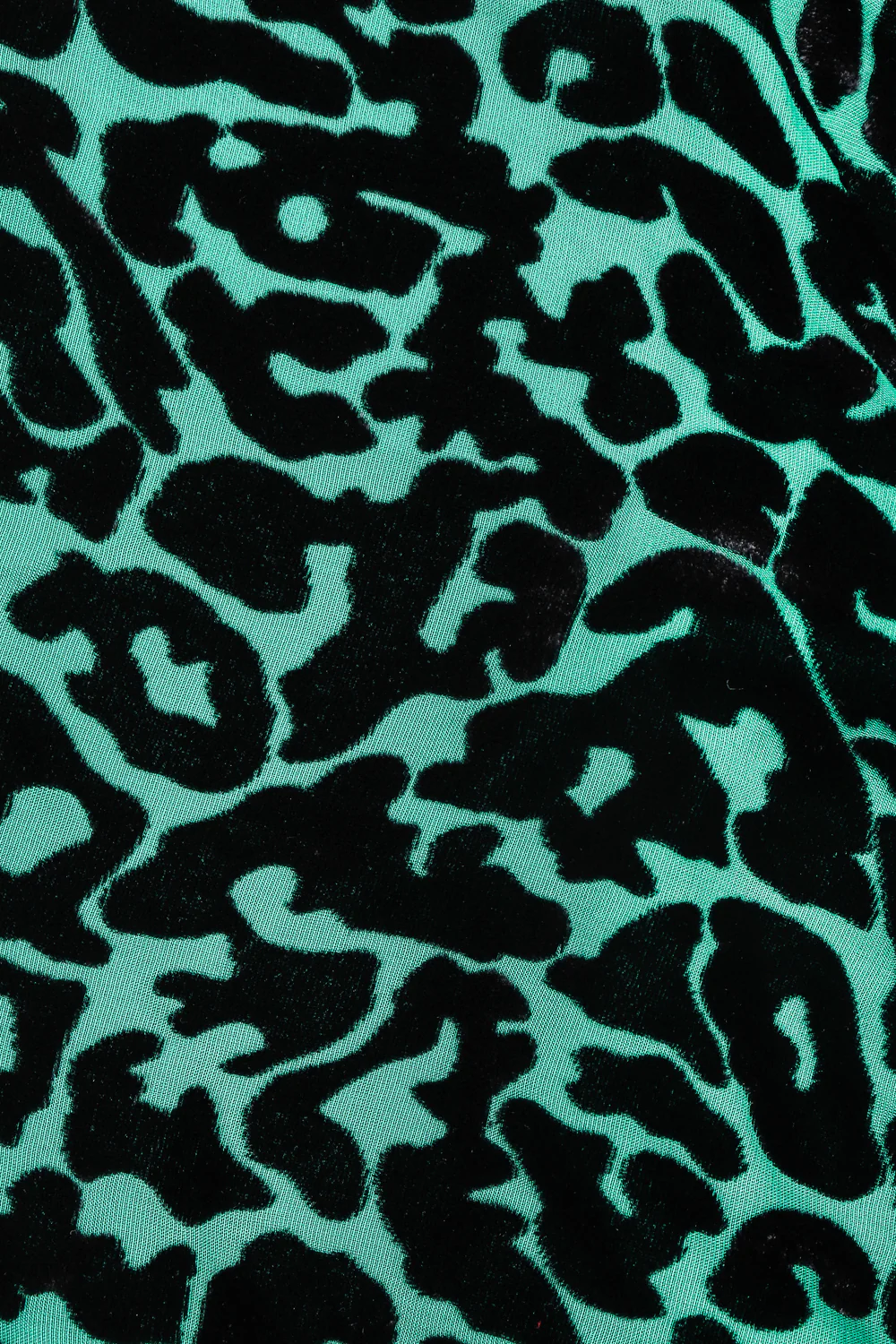 Backless Cheetah Velvet Burnout Gown - Image 9