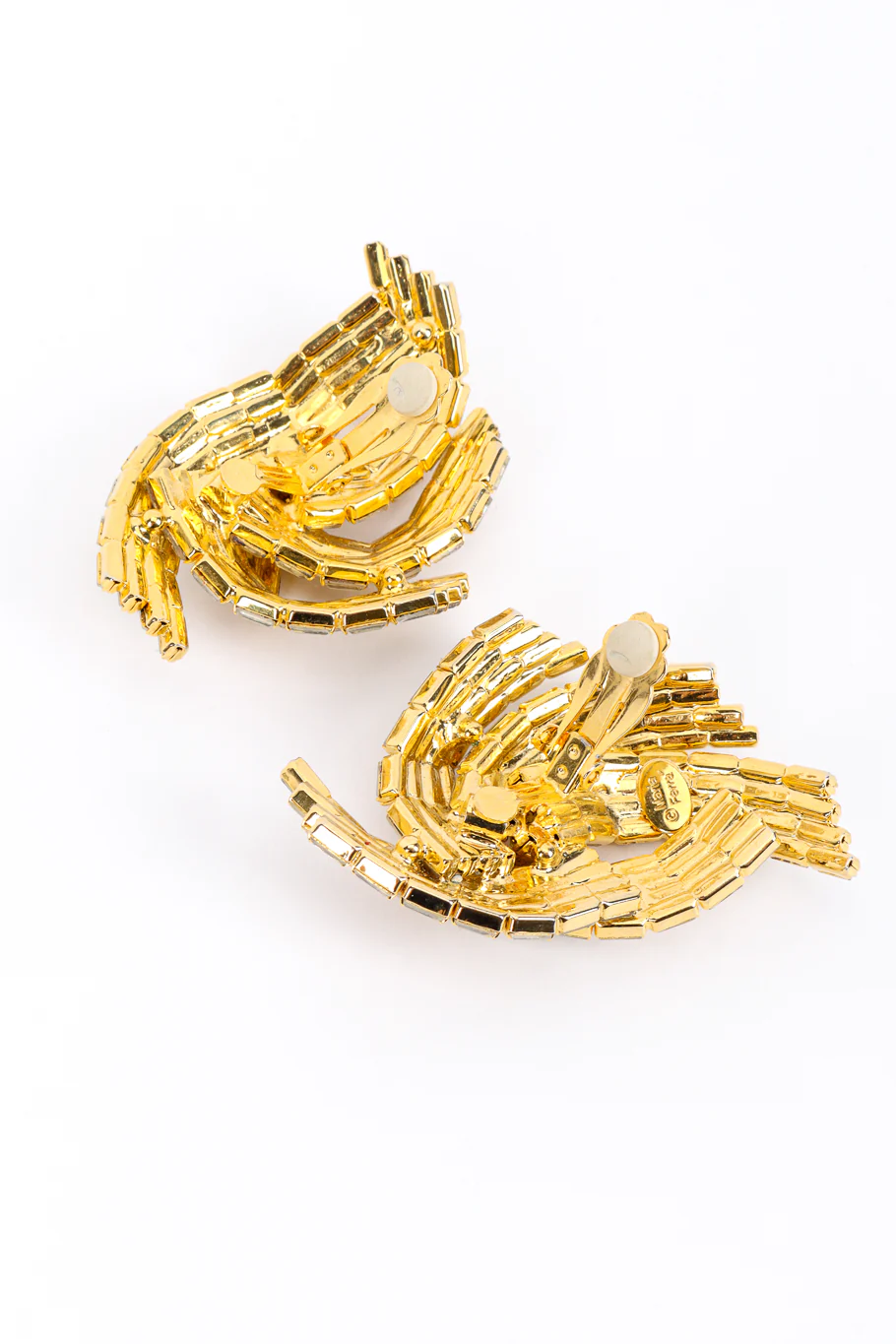 Baguette Crystal Burst Earrings - Image 5