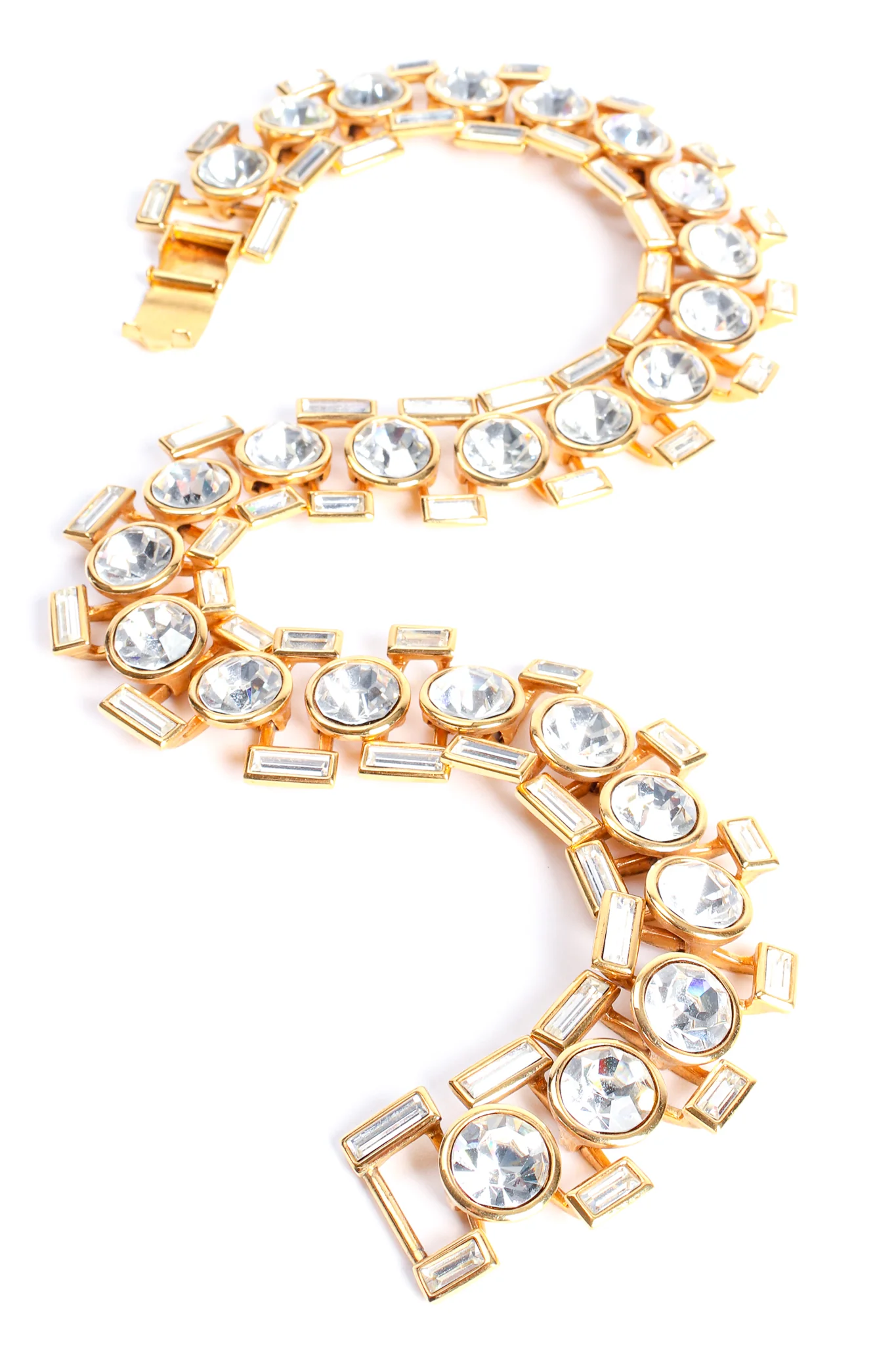 Baguette Framed Crystal Collar - Image 4