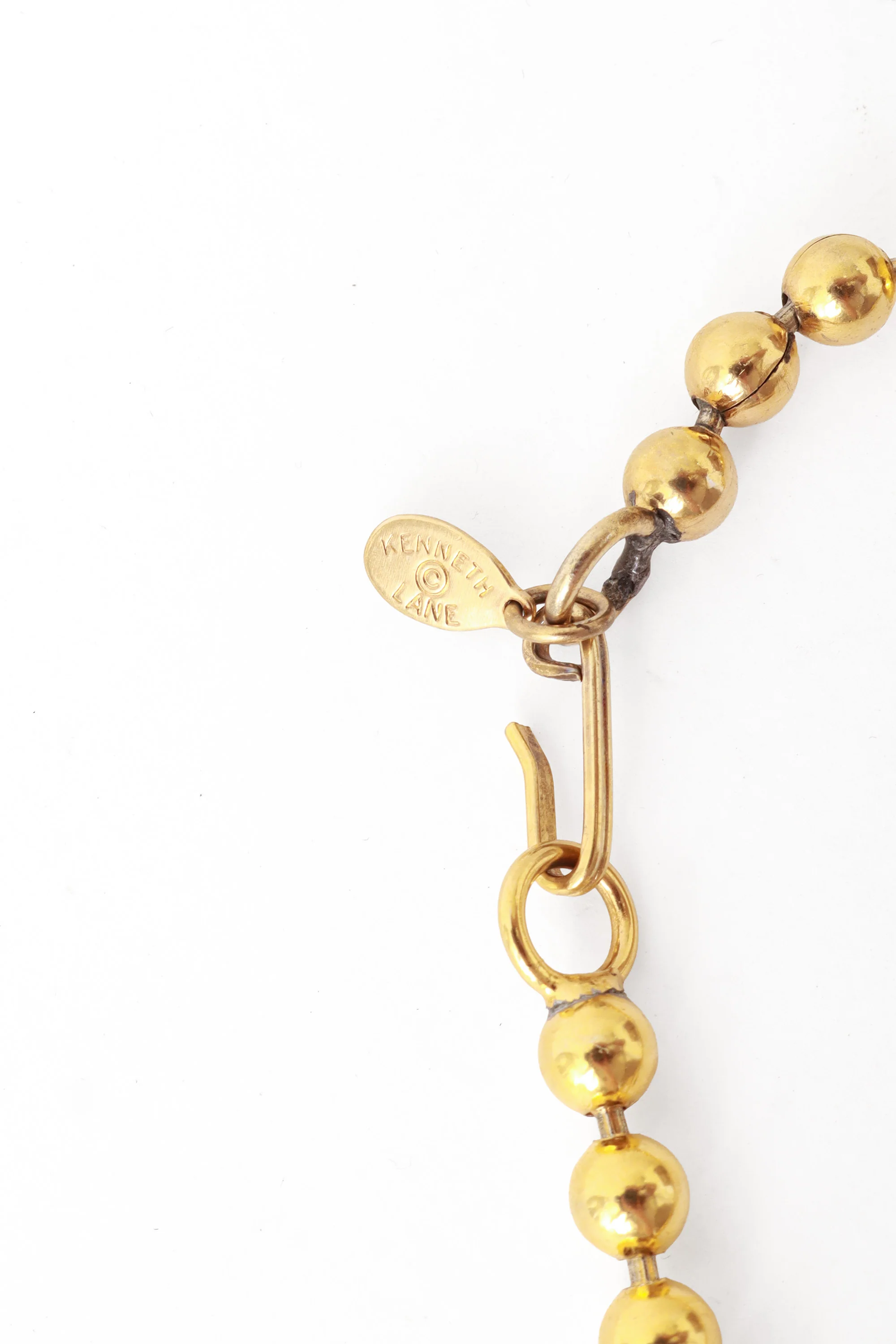Ball Chain Bib Necklace - Image 4