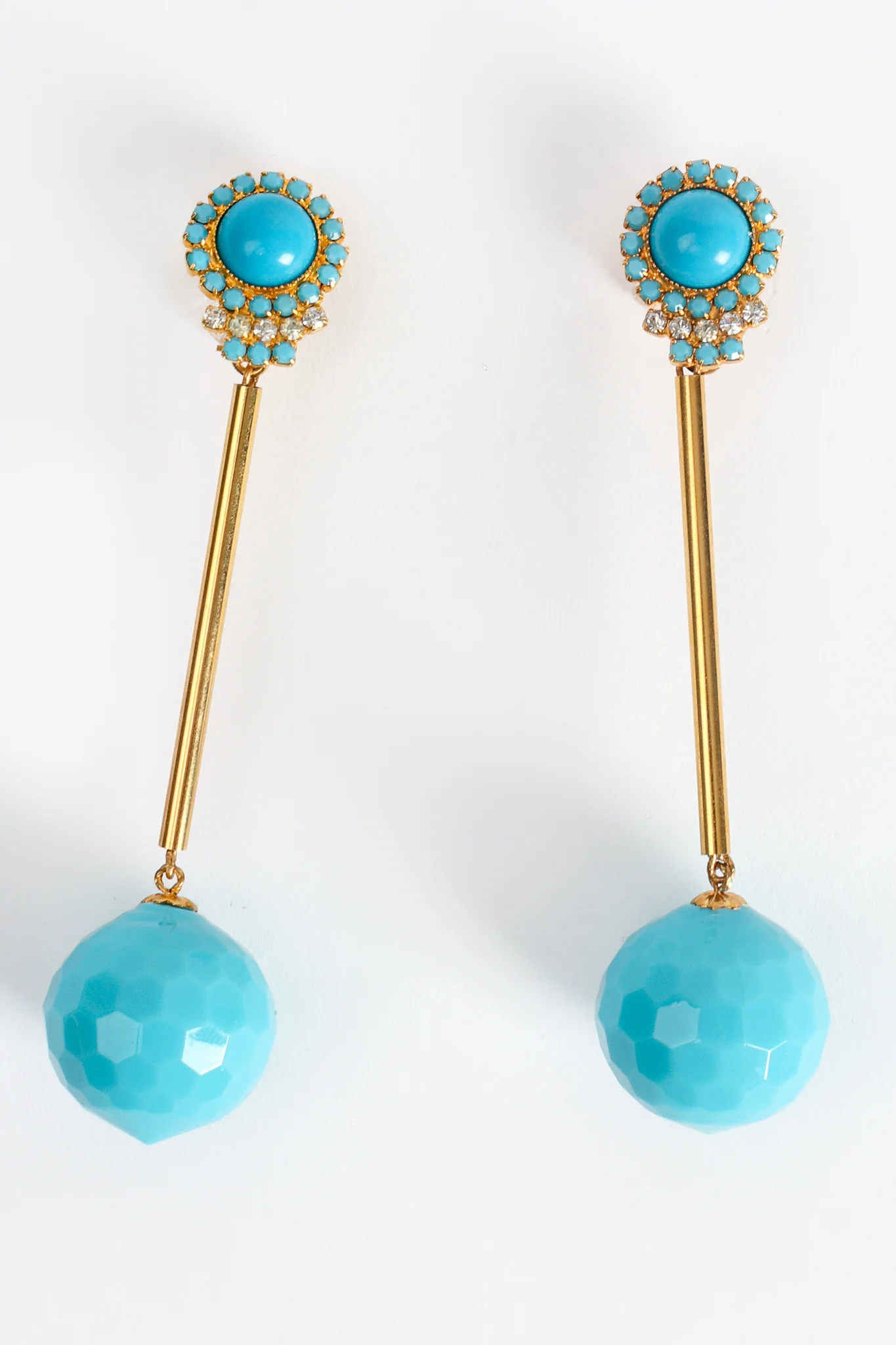 Rod Ball Drop Earrings - Image 4