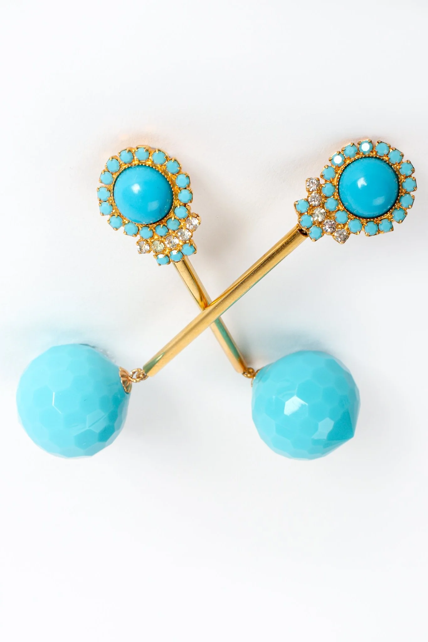 Rod Ball Drop Earrings - Image 5