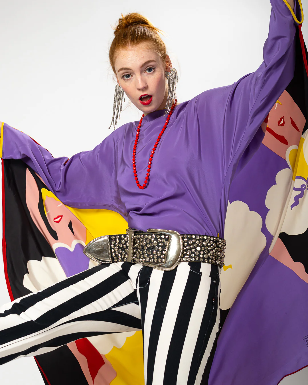 Ballerina Cape Blouse - Image 2