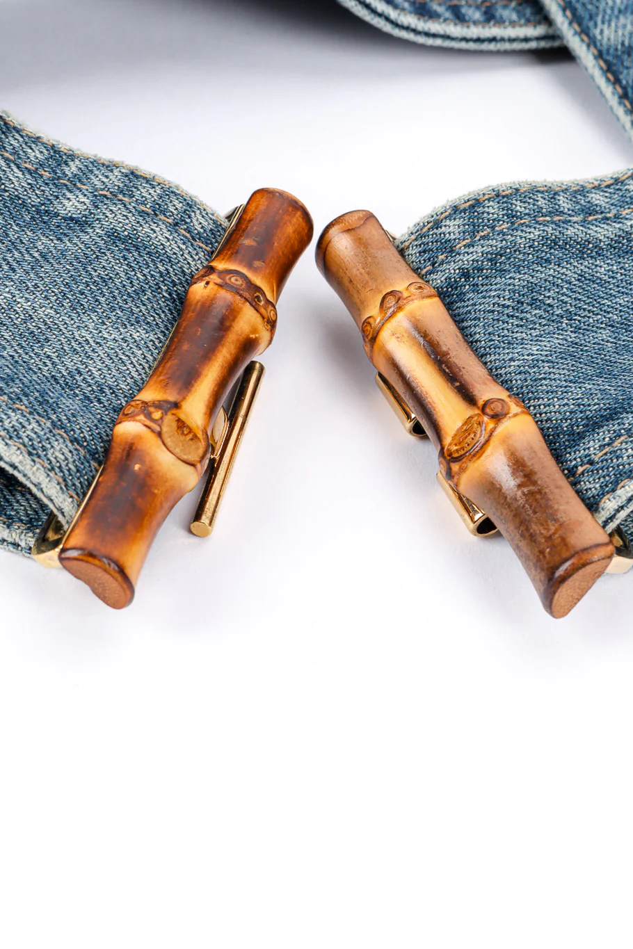 Bamboo Belt Denim Jacket - Image 7