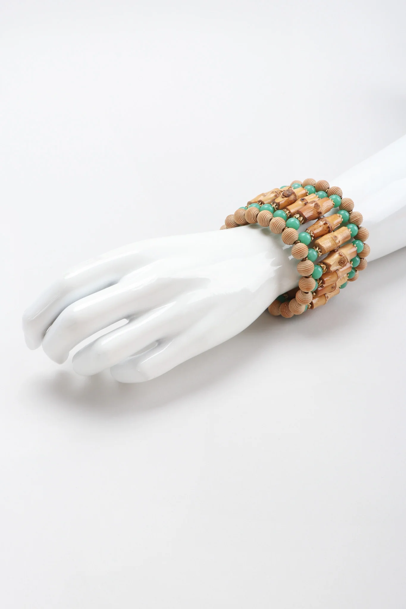 Bamboo Wrap Cuff Bracelet - Image 7