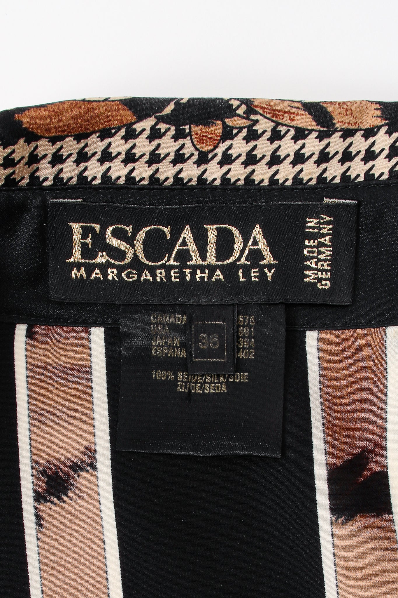 Baroque Animal Stripe Shirt - Image 14