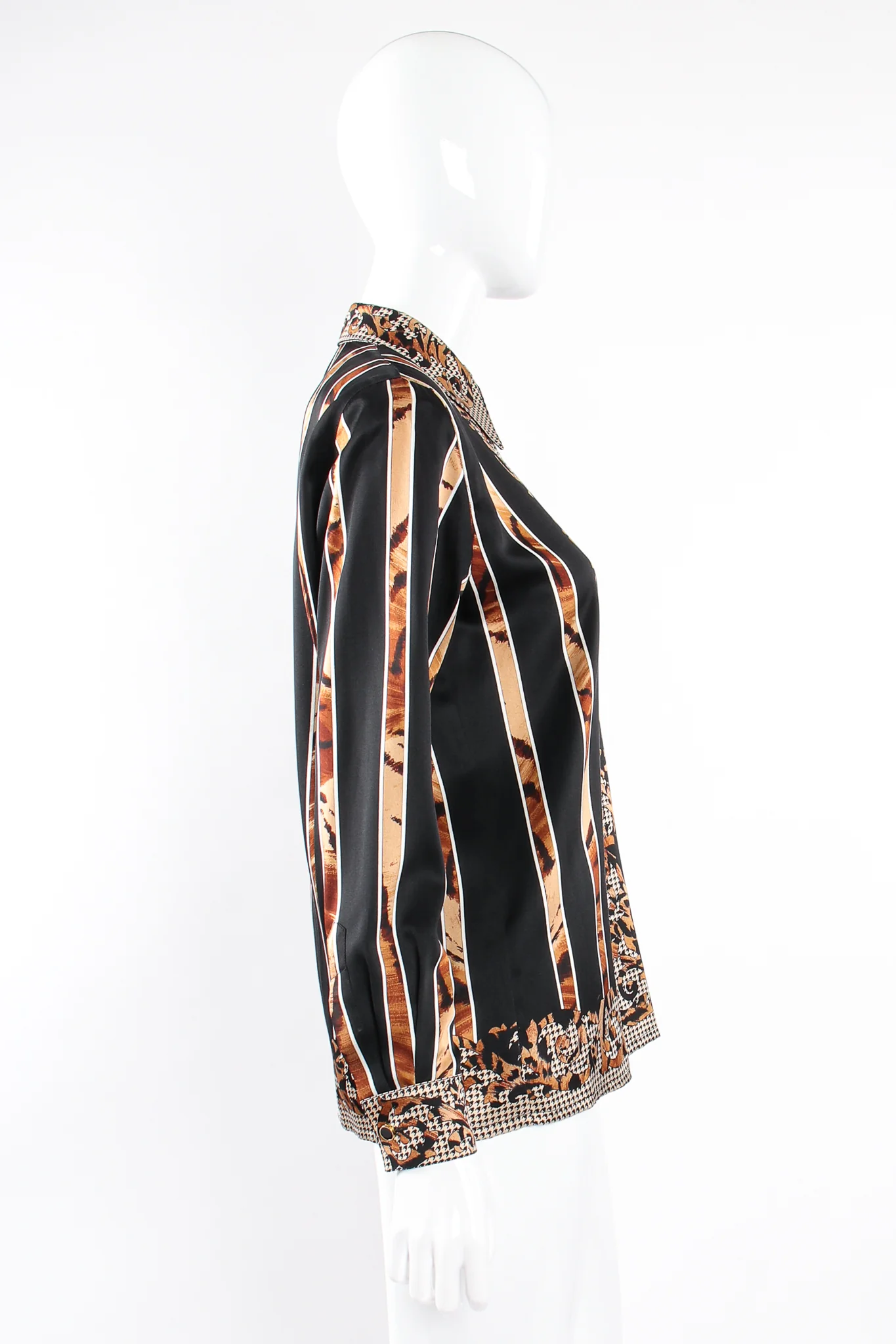 Baroque Animal Stripe Shirt - Image 5