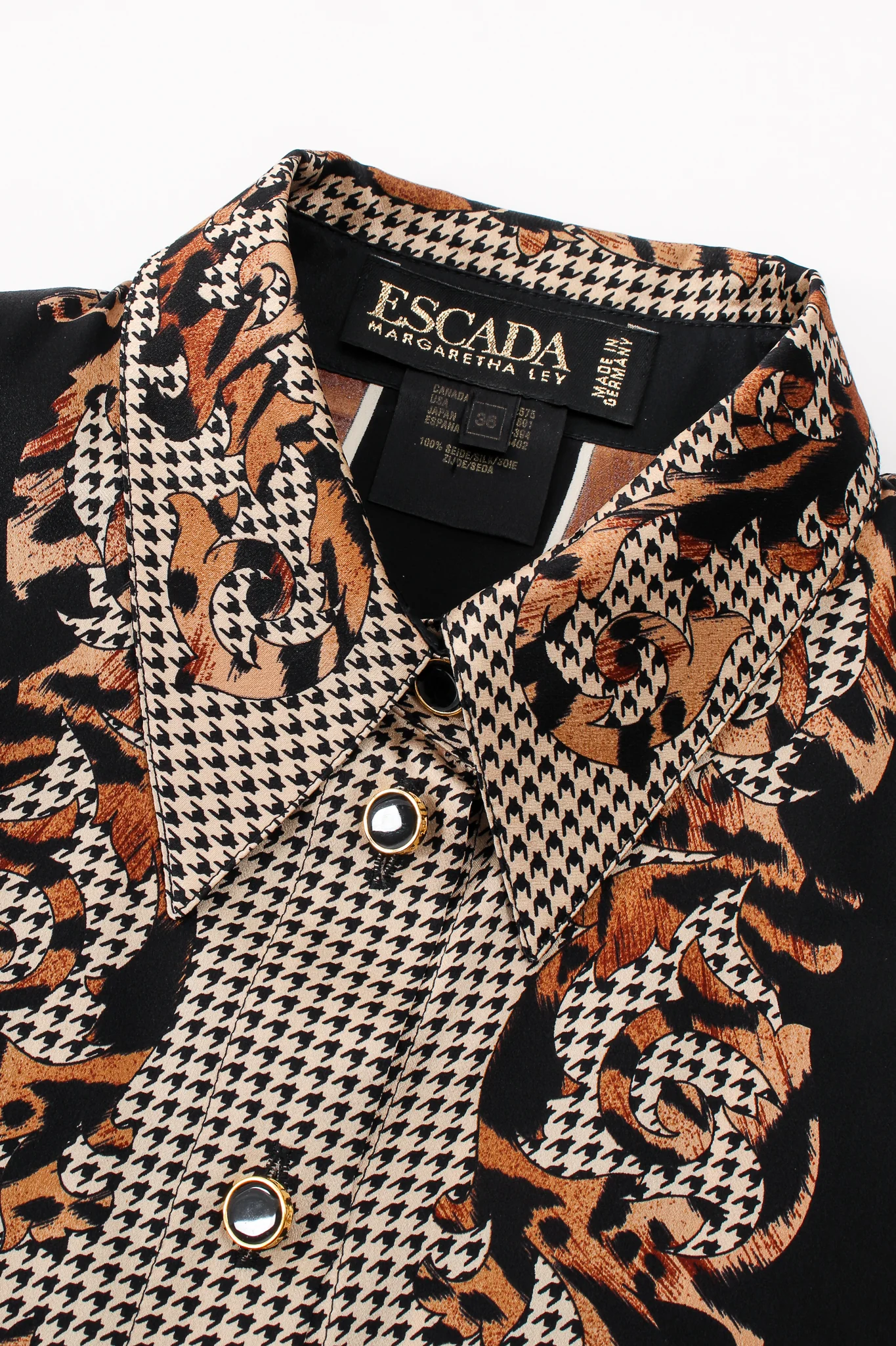 Baroque Animal Stripe Shirt - Image 9