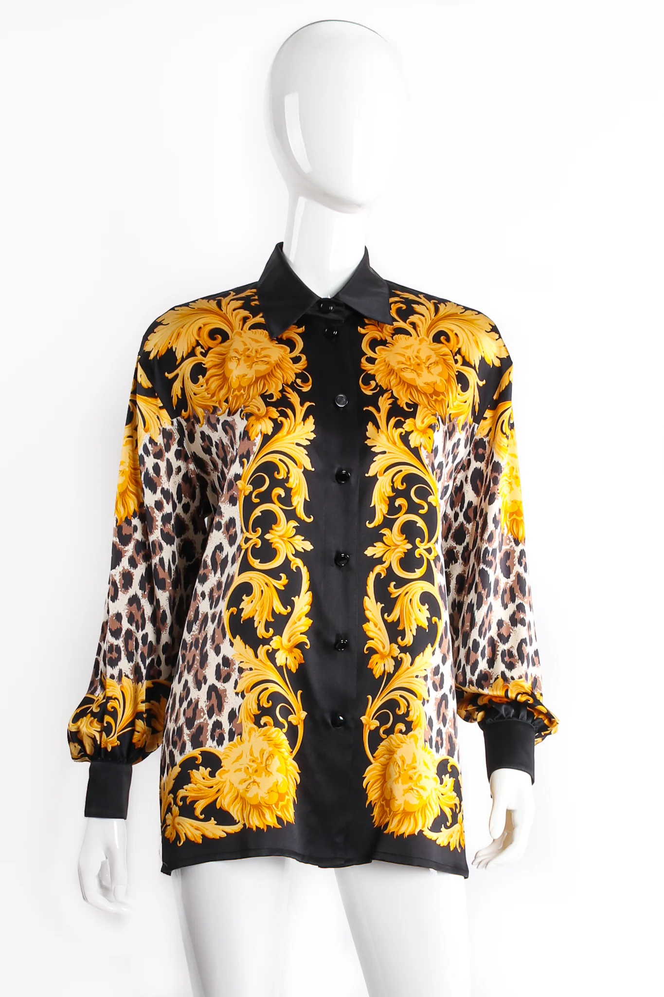 Baroque Leopard Print Shirt - Image 2