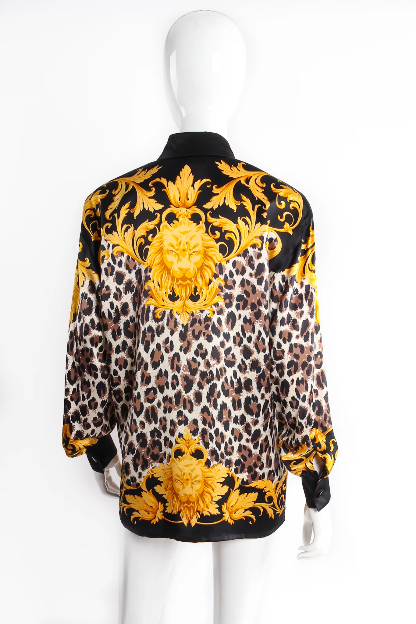 Baroque Leopard Print Shirt - Image 4
