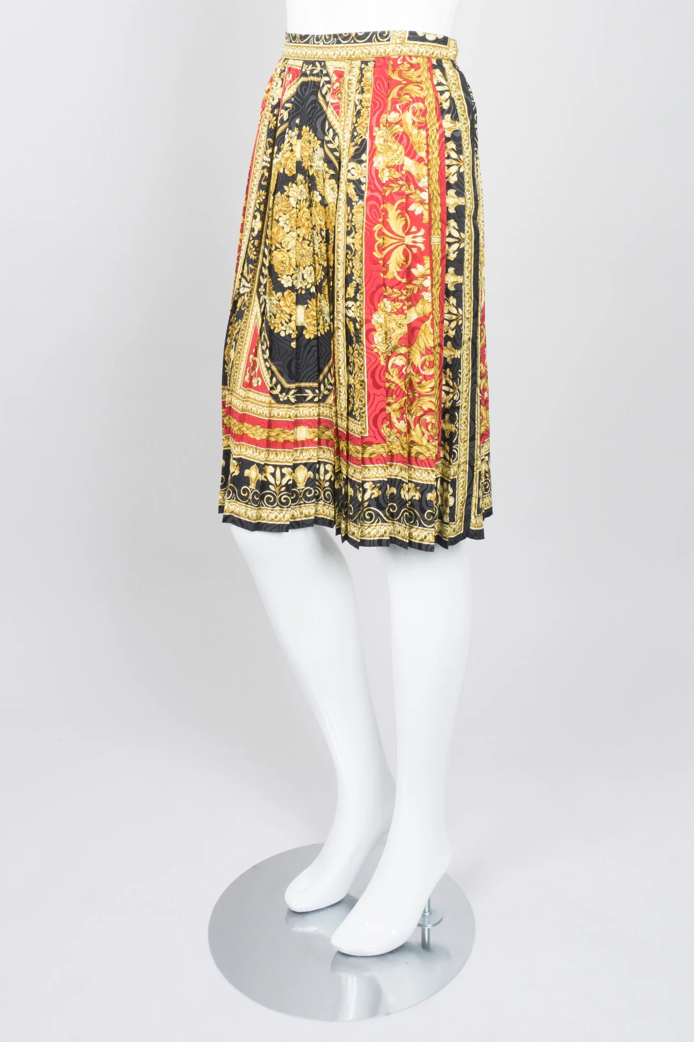 Baroque Knife-Pleated Skirt - Image 2