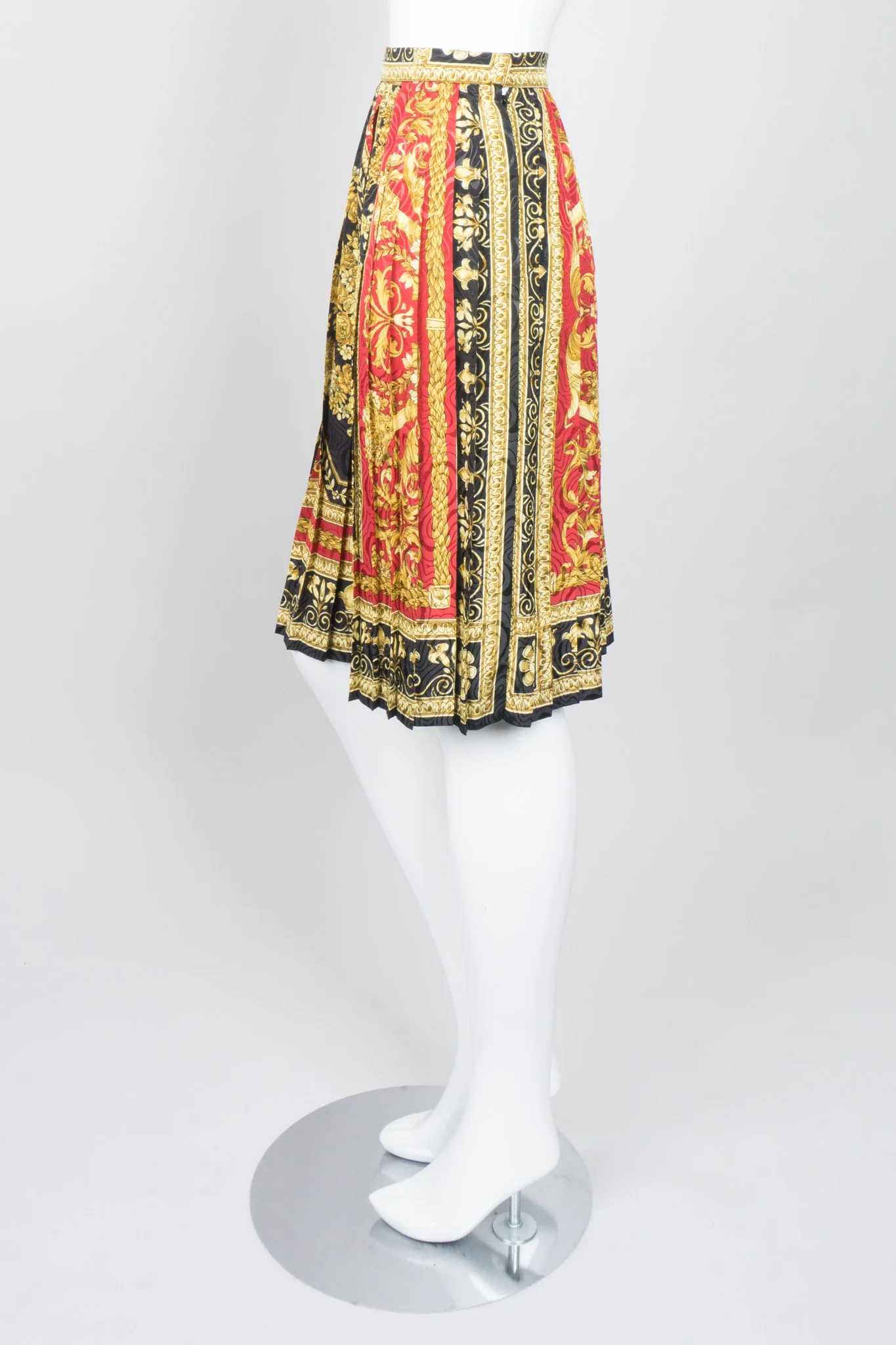 Baroque Knife-Pleated Skirt - Image 4