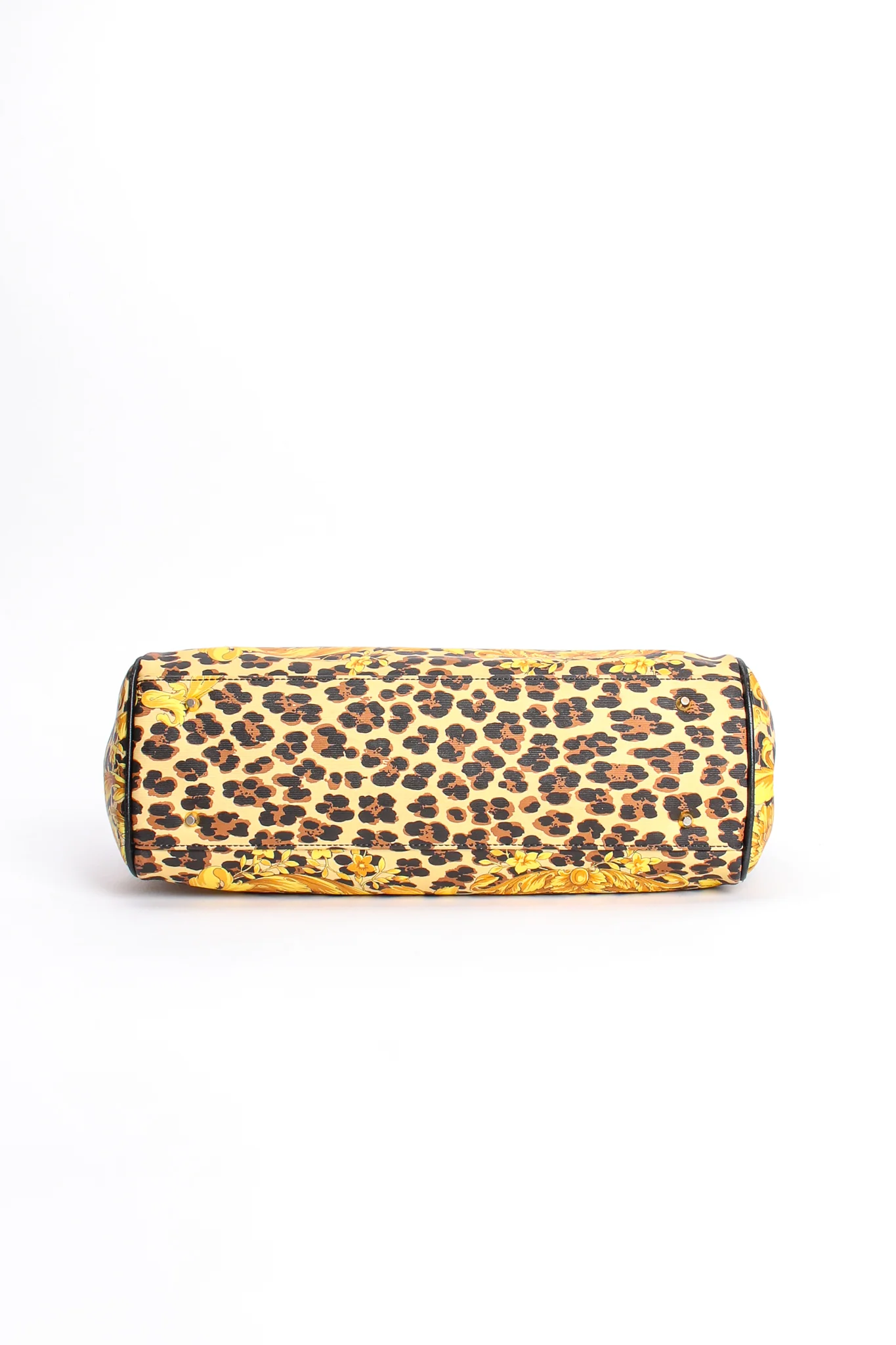 Baroque Leopard Print Tote - Image 10