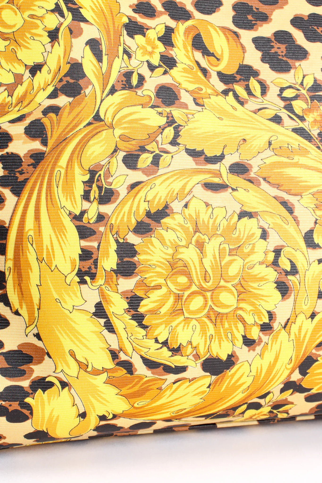 Baroque Leopard Print Tote - Image 11