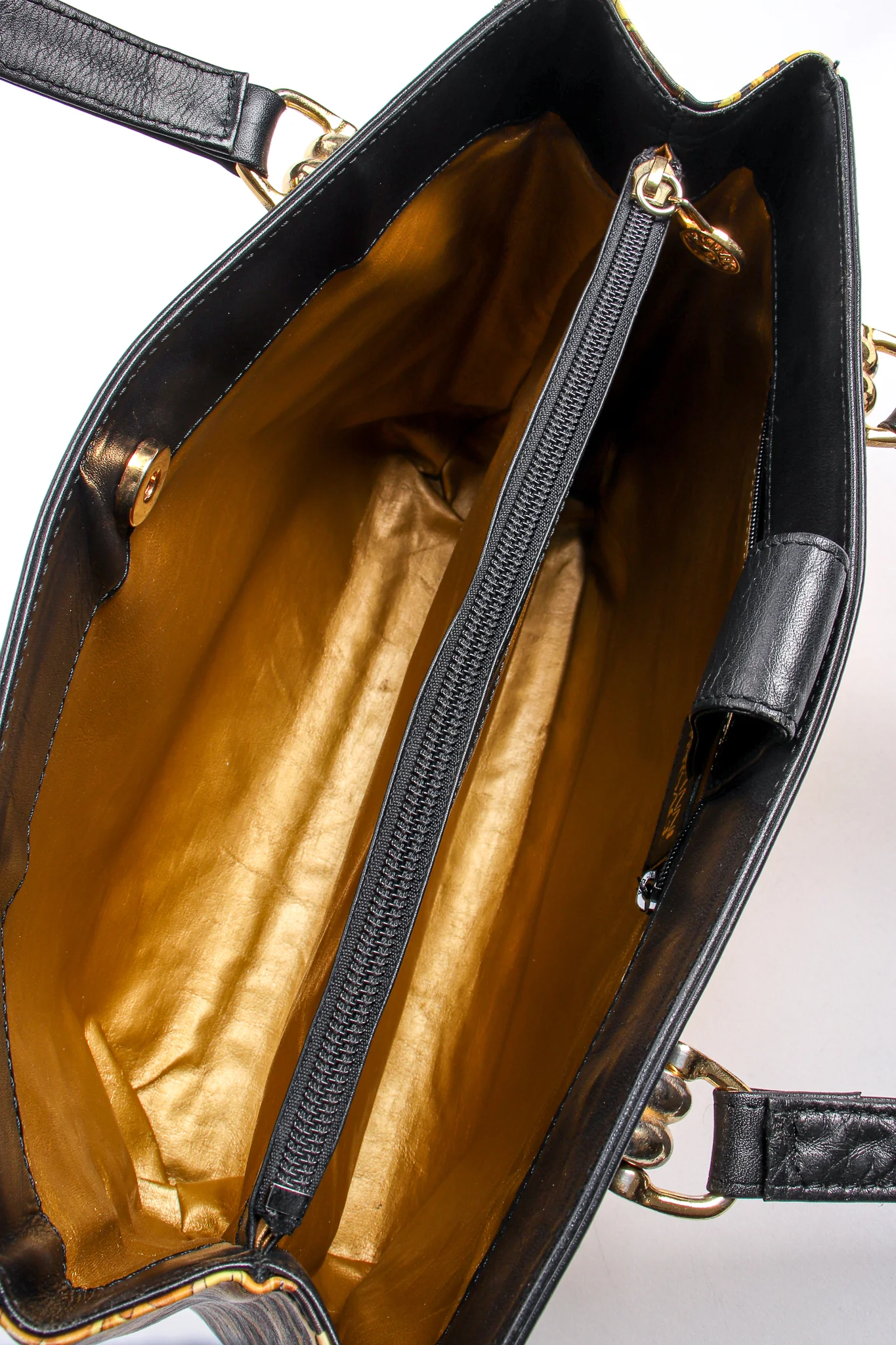 Baroque Leopard Print Tote - Image 14