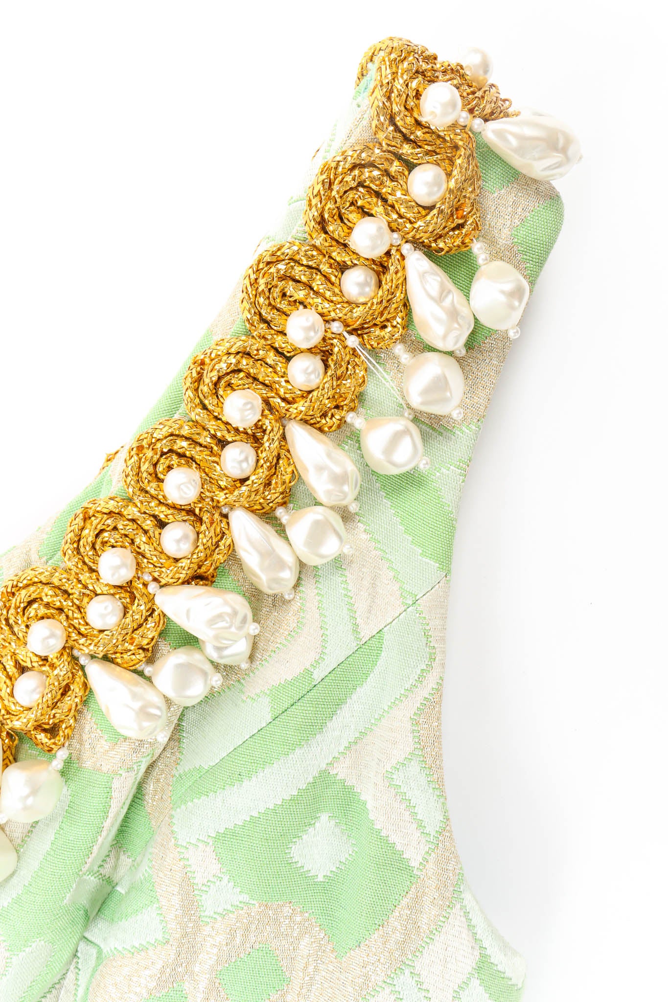 Abstract Pearl Empire Dress - Image 12