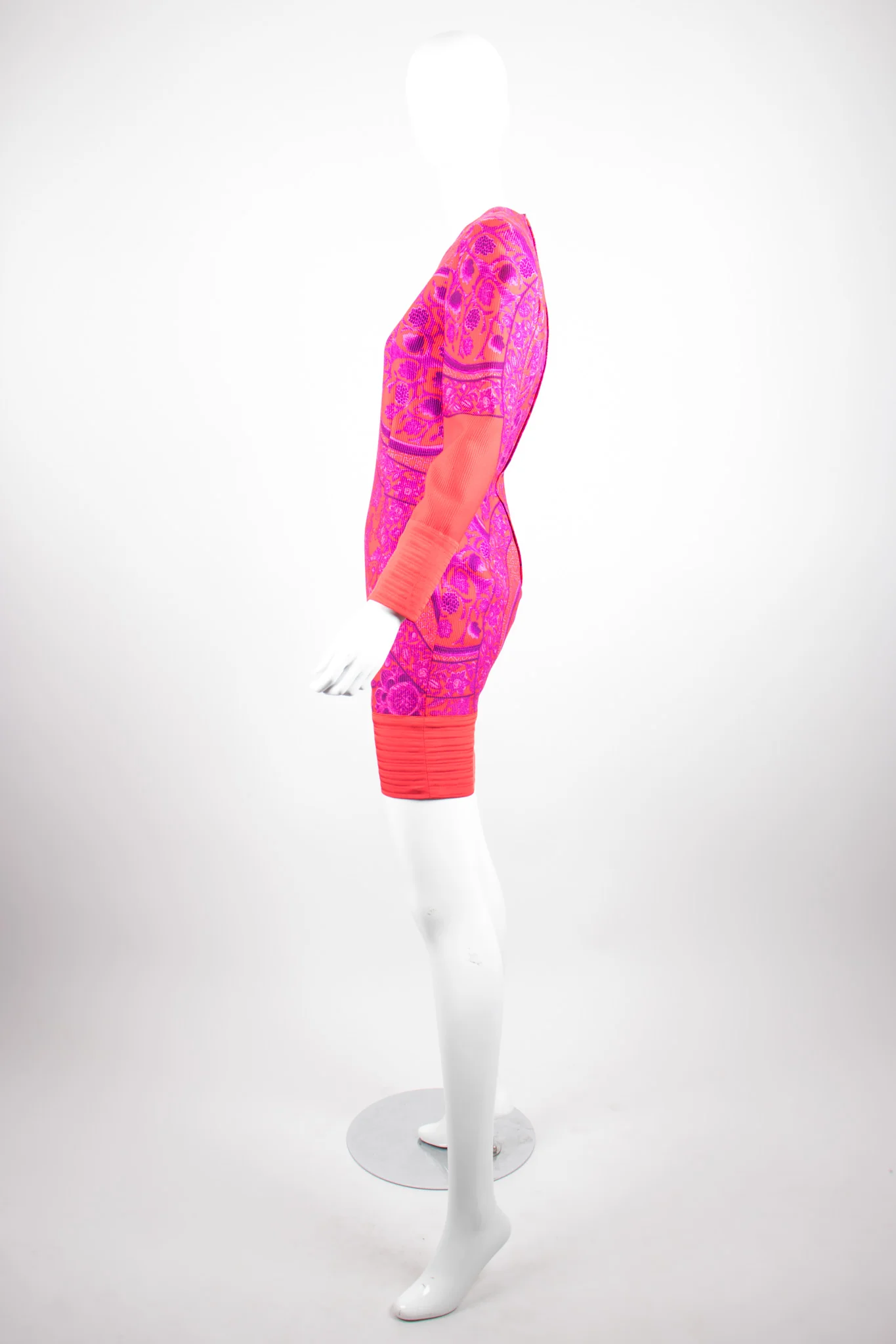 Baroque Ribbed Dress - Image 4