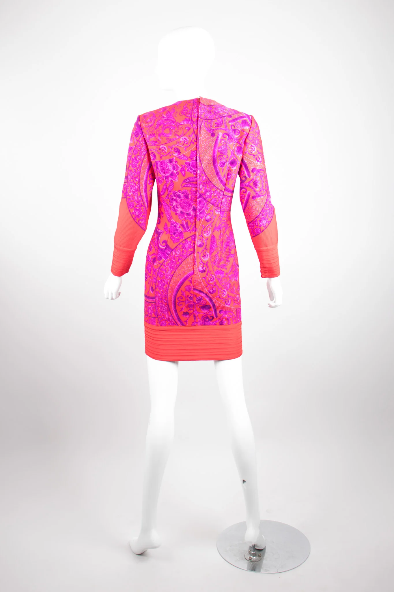 Baroque Ribbed Dress - Image 6