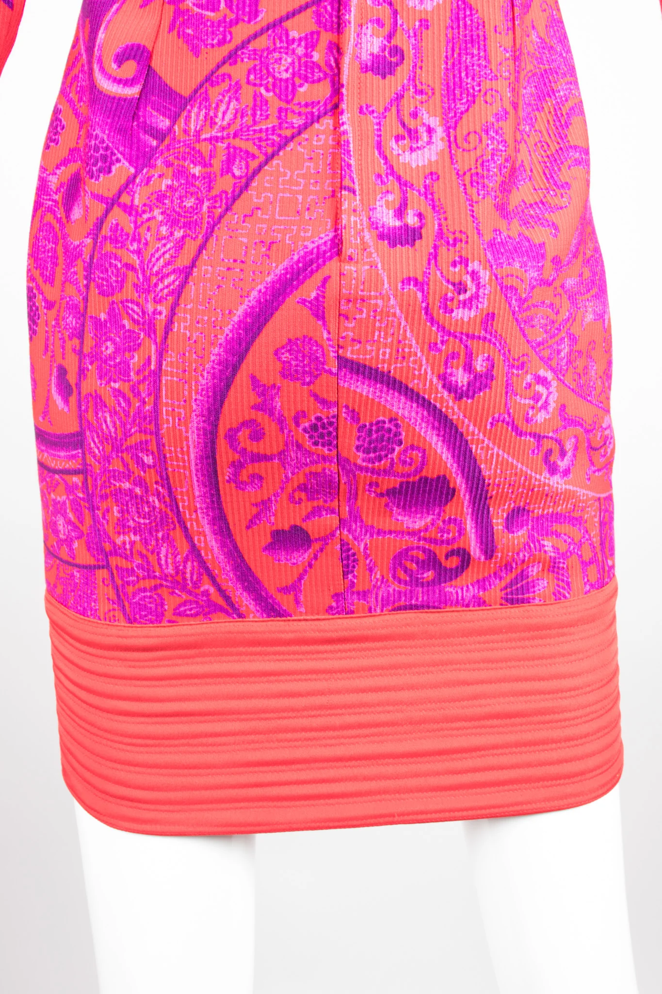 Baroque Ribbed Dress - Image 9