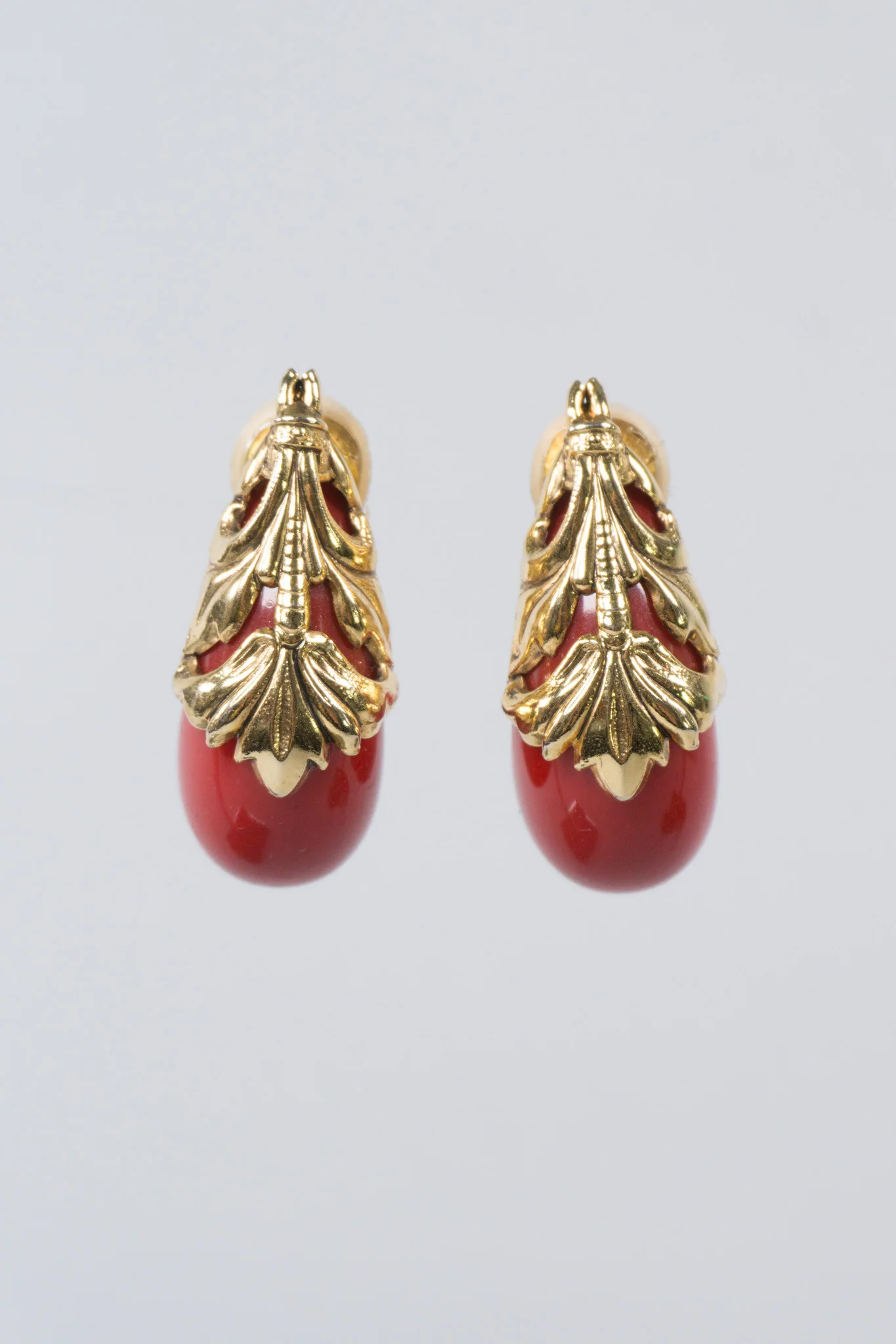 Baroque Crescent Earrings - Image 3