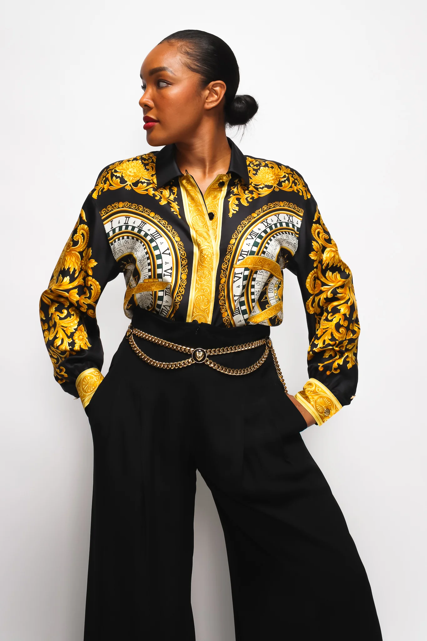 Baroque Sun Dial Shirt - Image 2