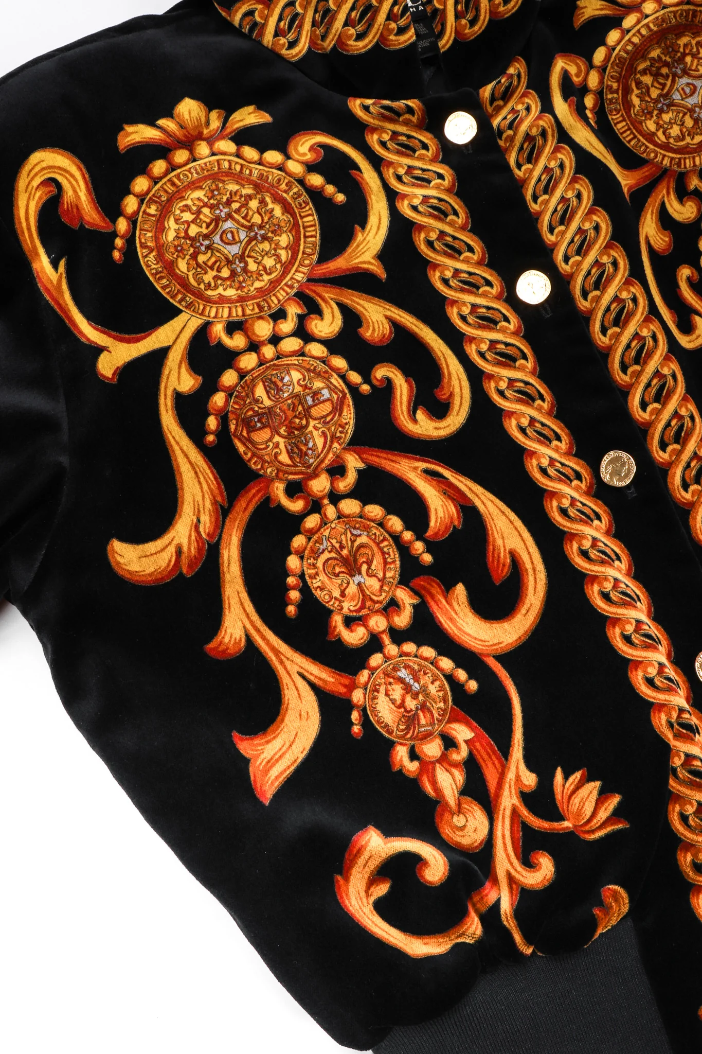 Baroque Velvet Bomber - Image 11
