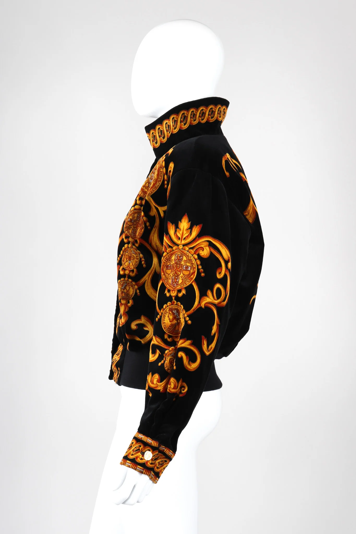 Baroque Velvet Bomber - Image 5