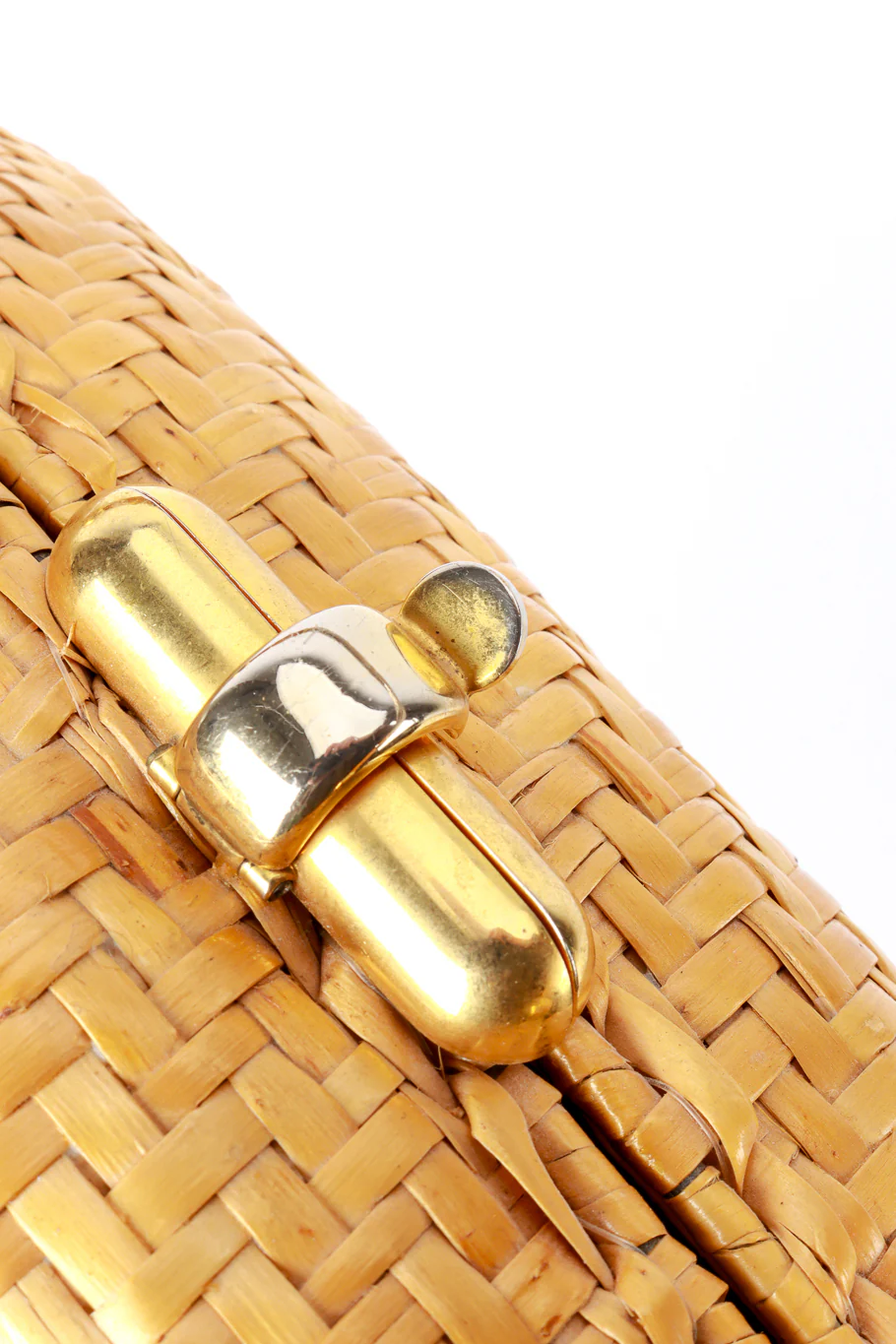 Basketweave Bamboo Handbag - Image 16