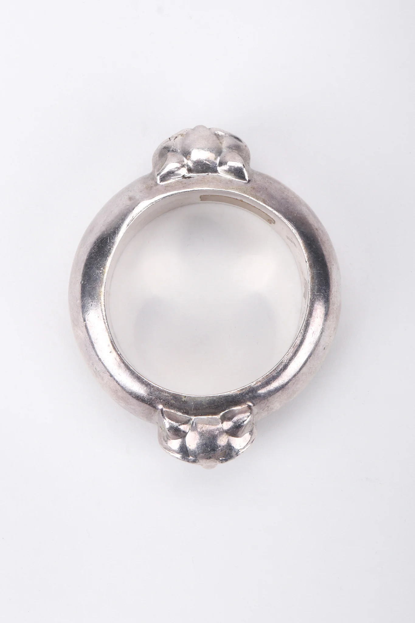Sterling Bastet Cat Bangle - Image 5