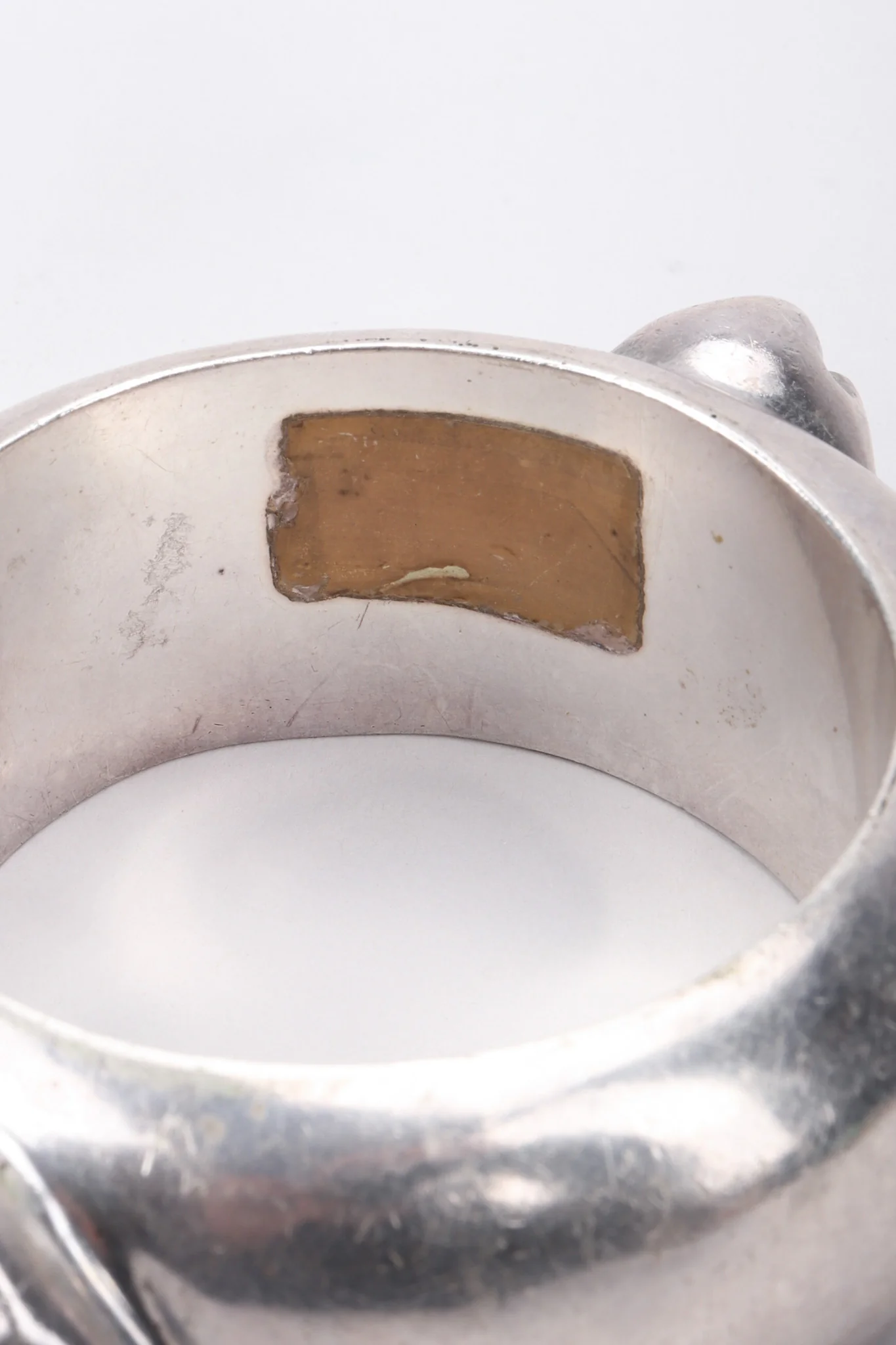 Sterling Bastet Cat Bangle - Image 7