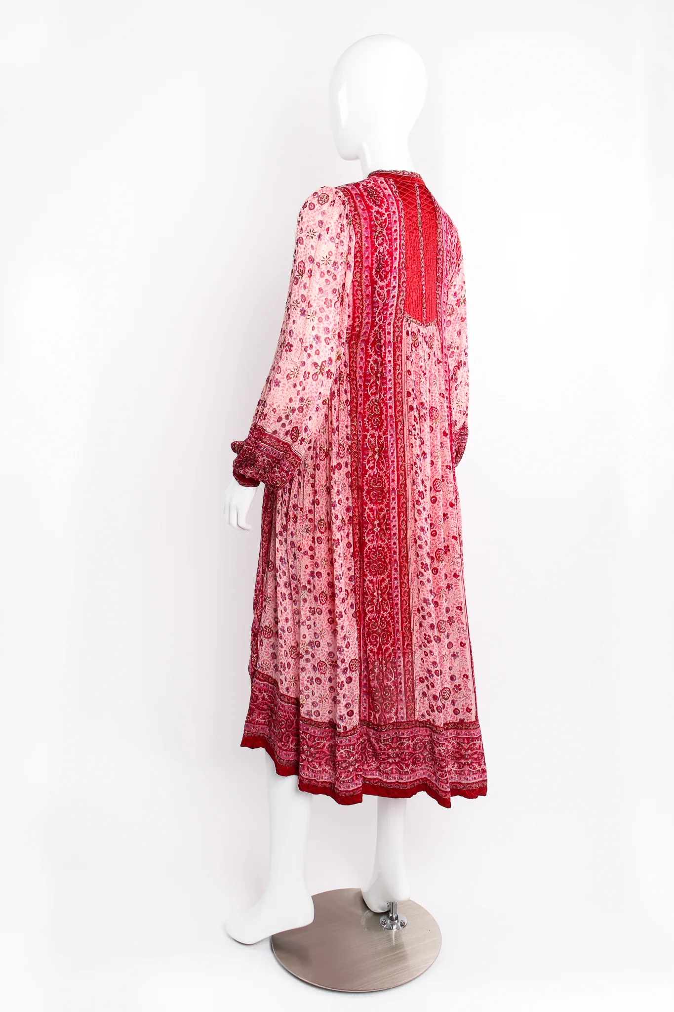 Batik Cotton Gauze Shift Dress - Image 5