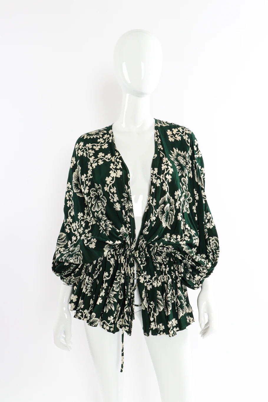 Batik Print Cocoon Top