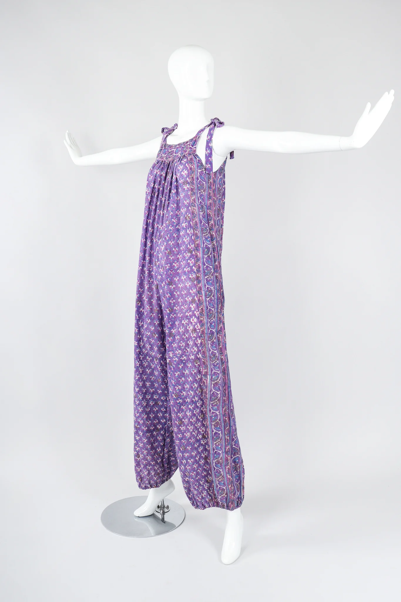 Batik Tie-Strap Jumpsuit - Image 2